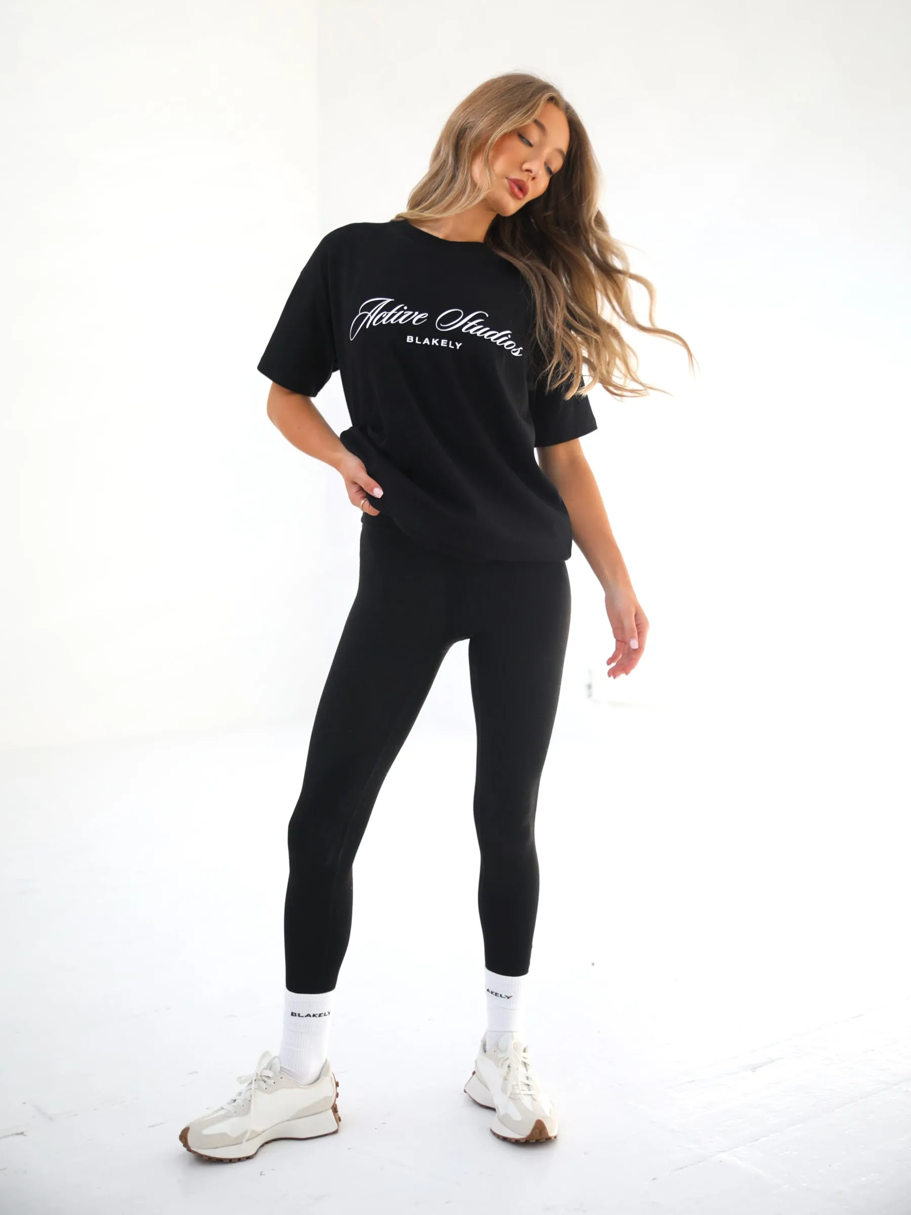 Off Duty Oversized T-Shirt - Black