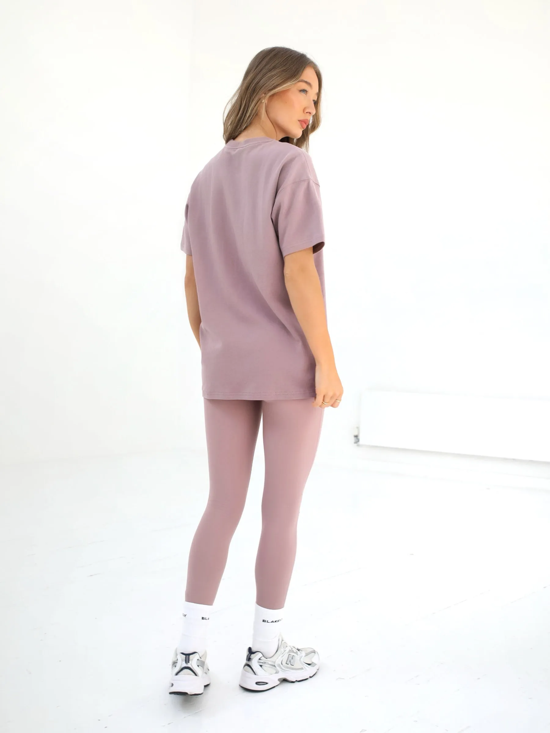 Off Duty Oversized T-Shirt - Dusty Pink