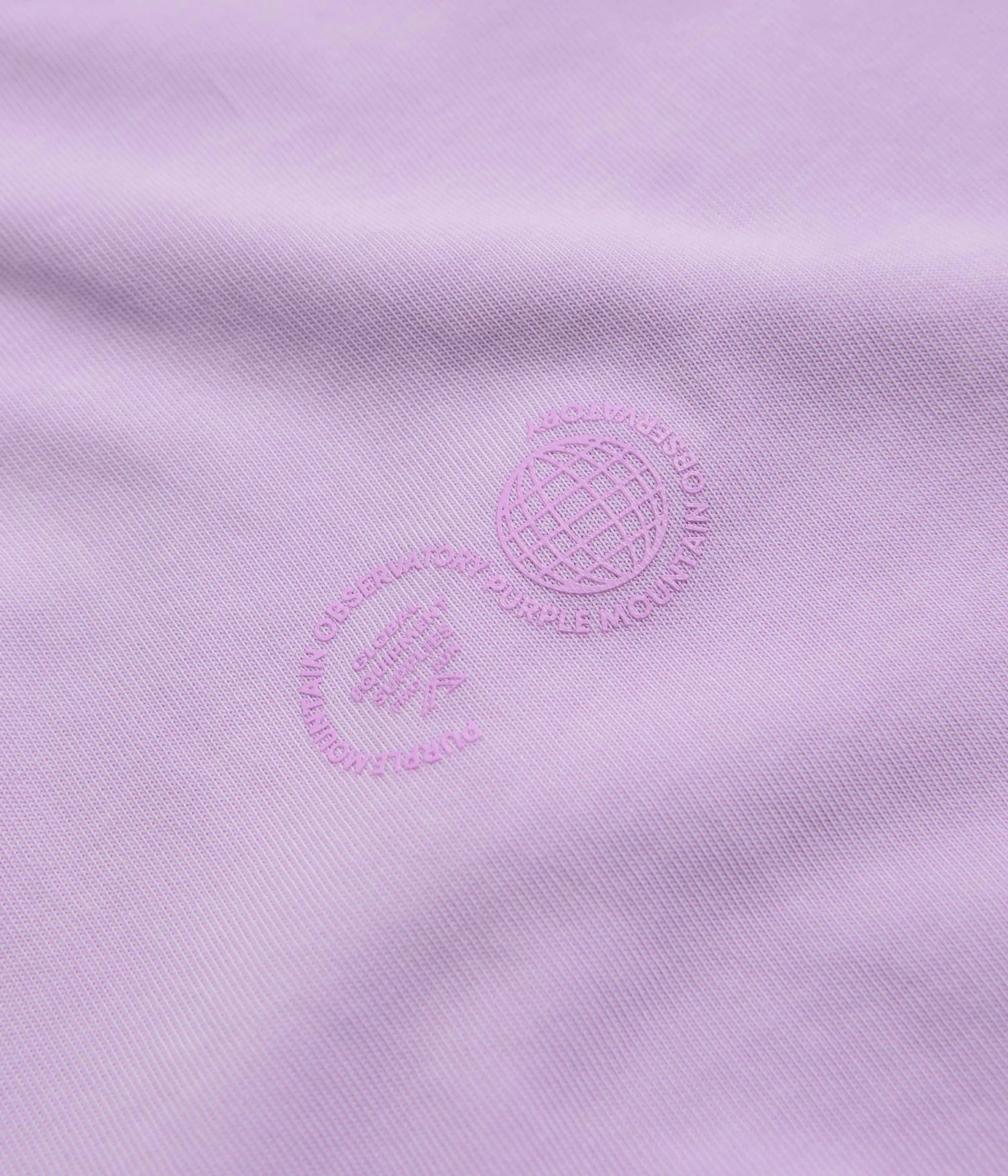 Purple Mountain Observatory Garment Dyed T-Shirt - Lilac