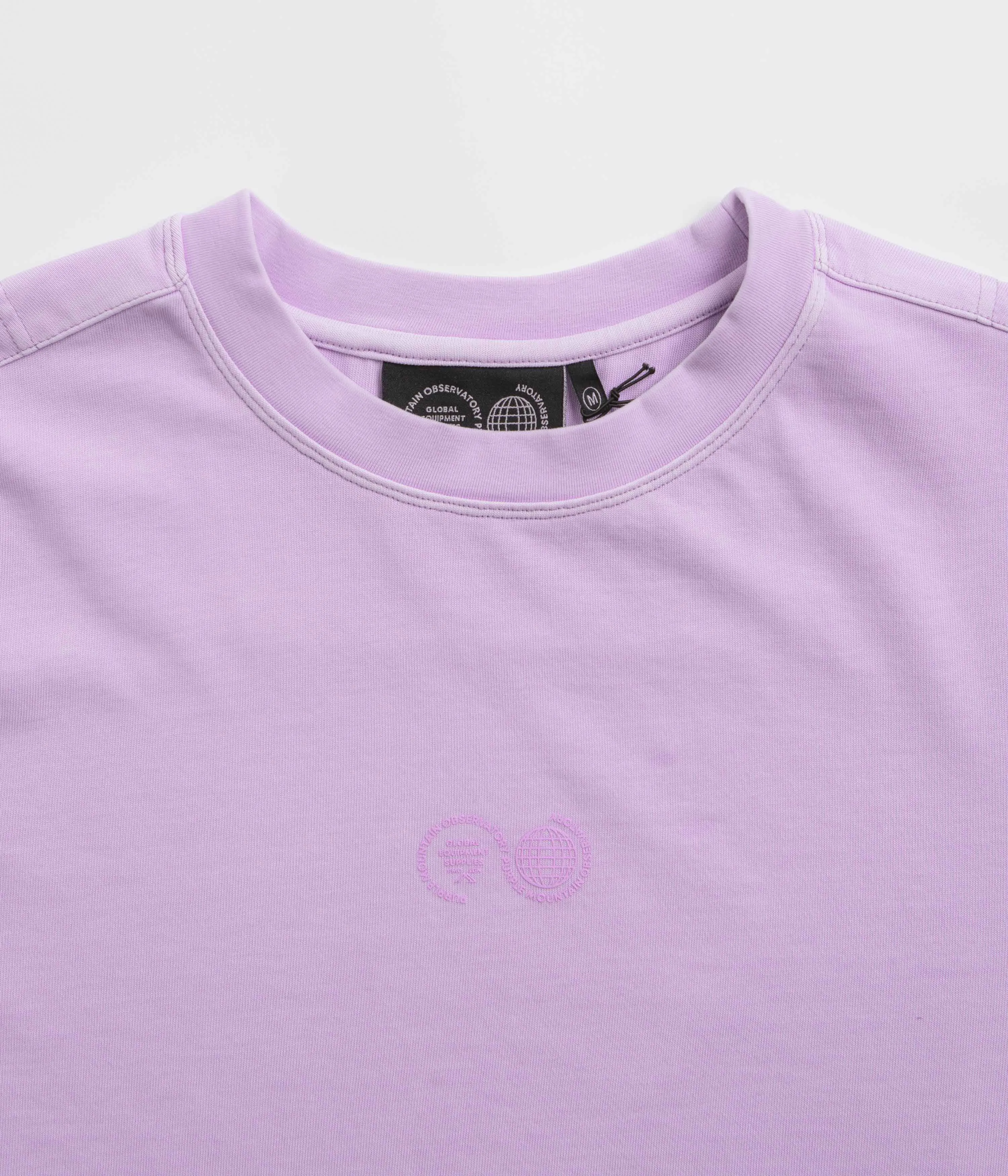 Purple Mountain Observatory Garment Dyed T-Shirt - Lilac