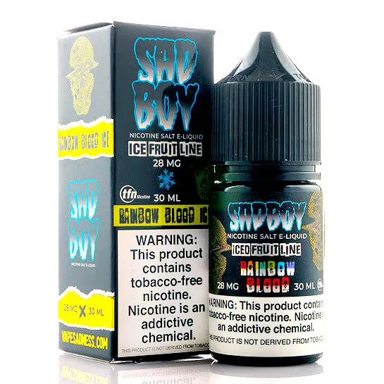 Rainbow Blood Ice Salt - Sadboy E-Juice