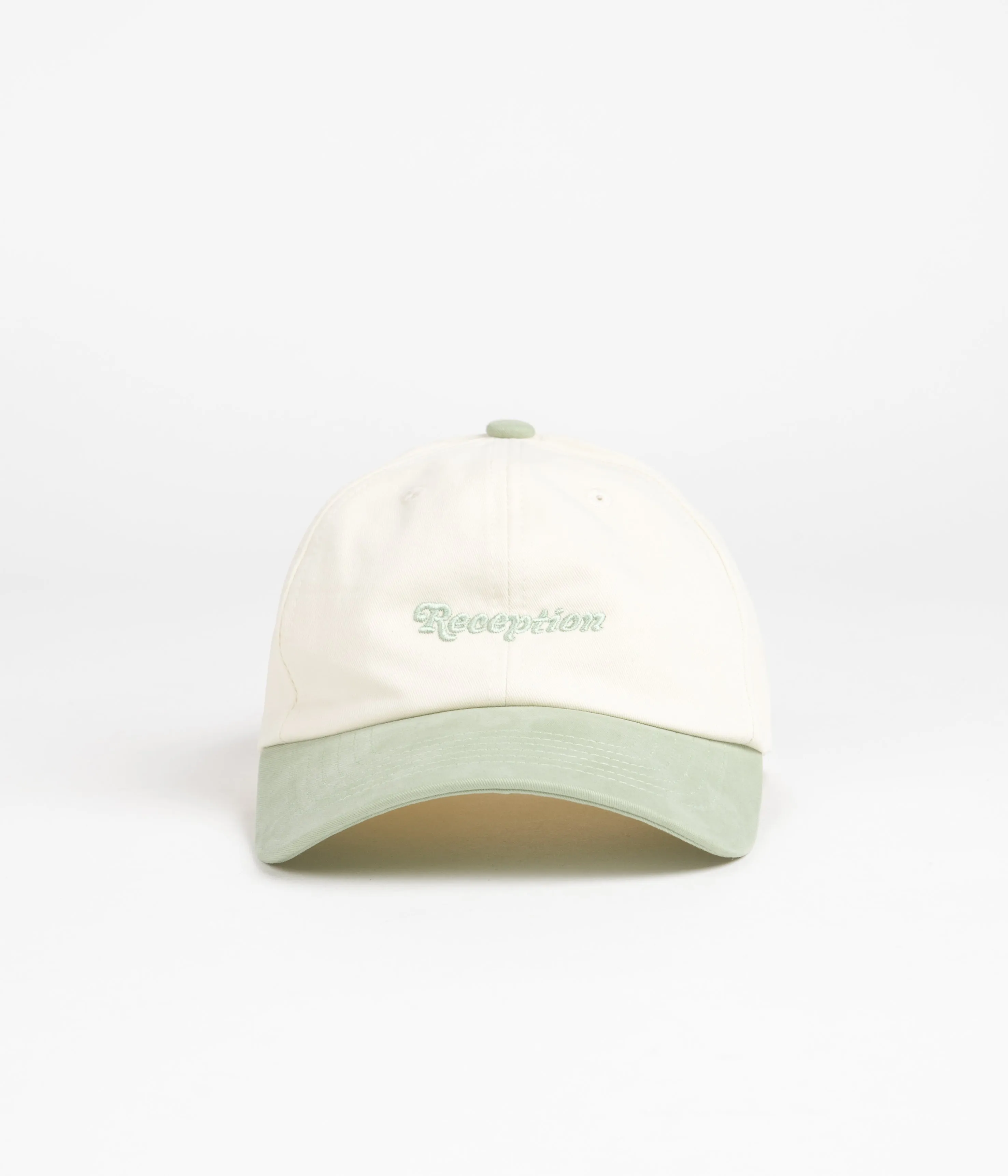 Reception Classic Logo Cap - White Bone / Smoke Green