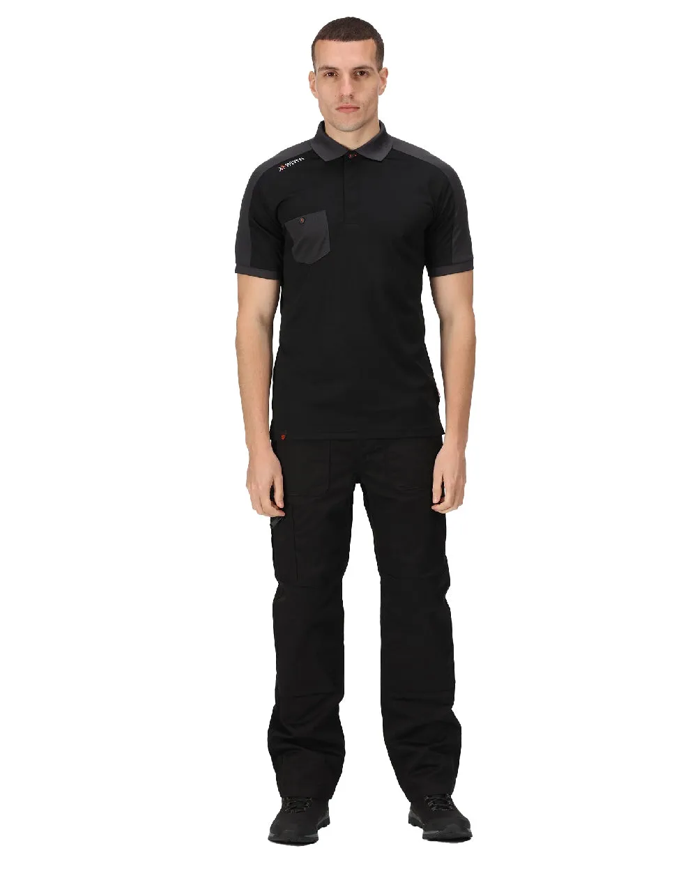 Regatta Mens Offensive Moisture Wicking Polo Shirt