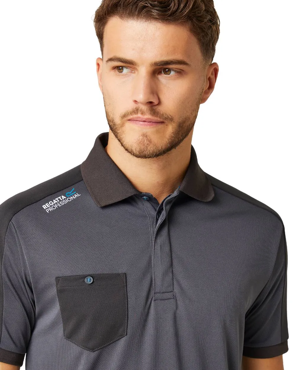Regatta Mens Offensive Moisture Wicking Polo Shirt