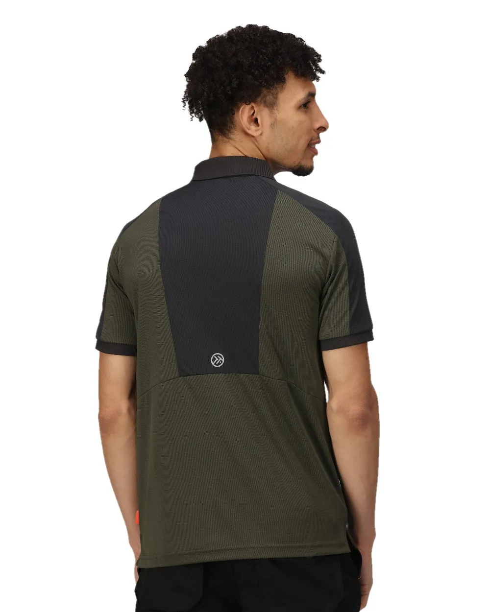 Regatta Mens Offensive Moisture Wicking Polo Shirt