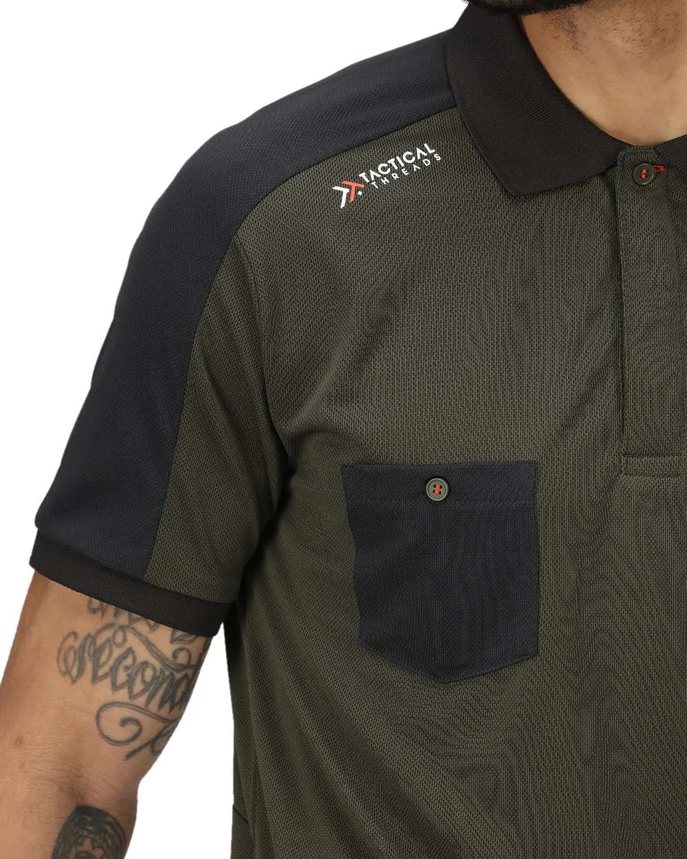 Regatta Mens Offensive Moisture Wicking Polo Shirt
