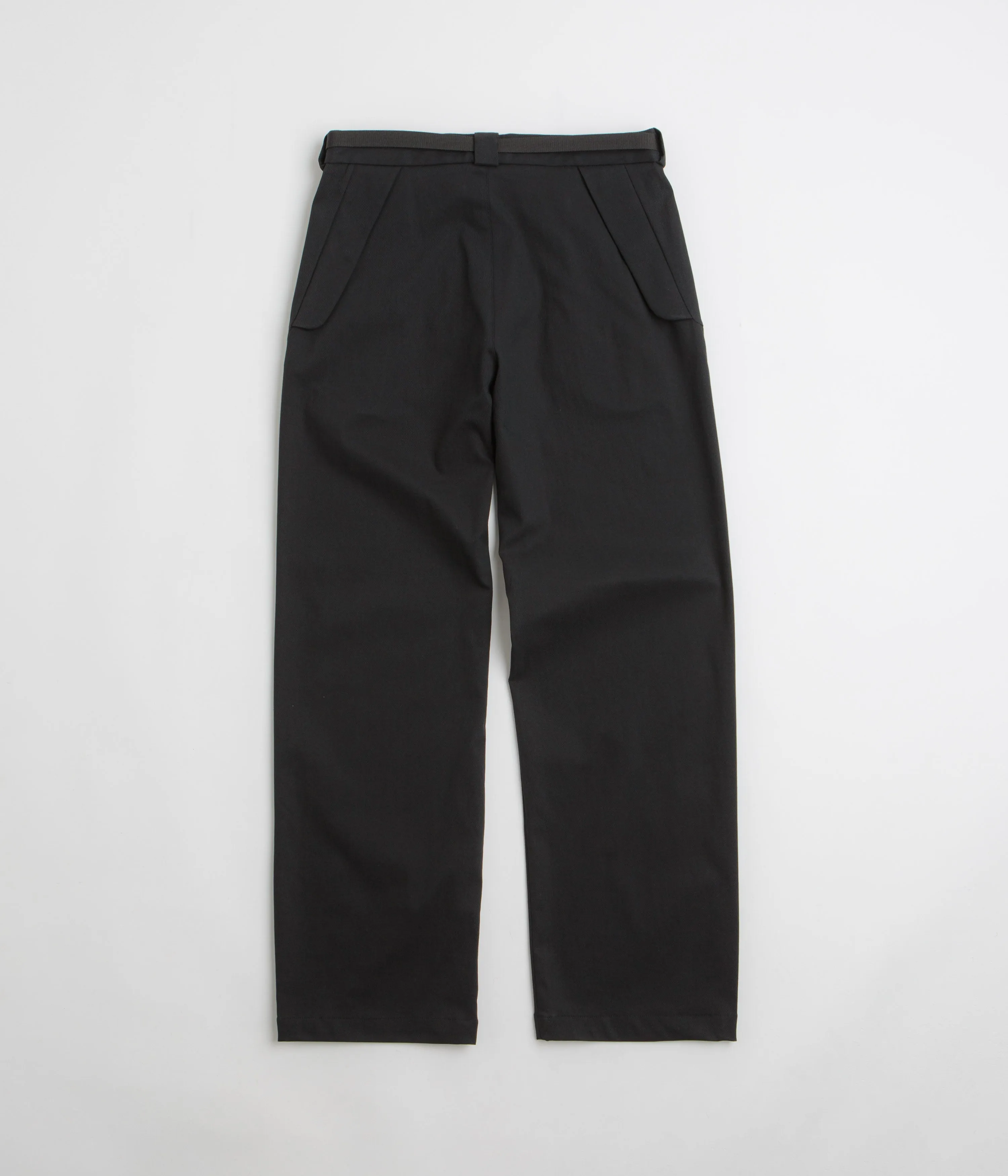 ROA Buckle Chino Trousers - Black