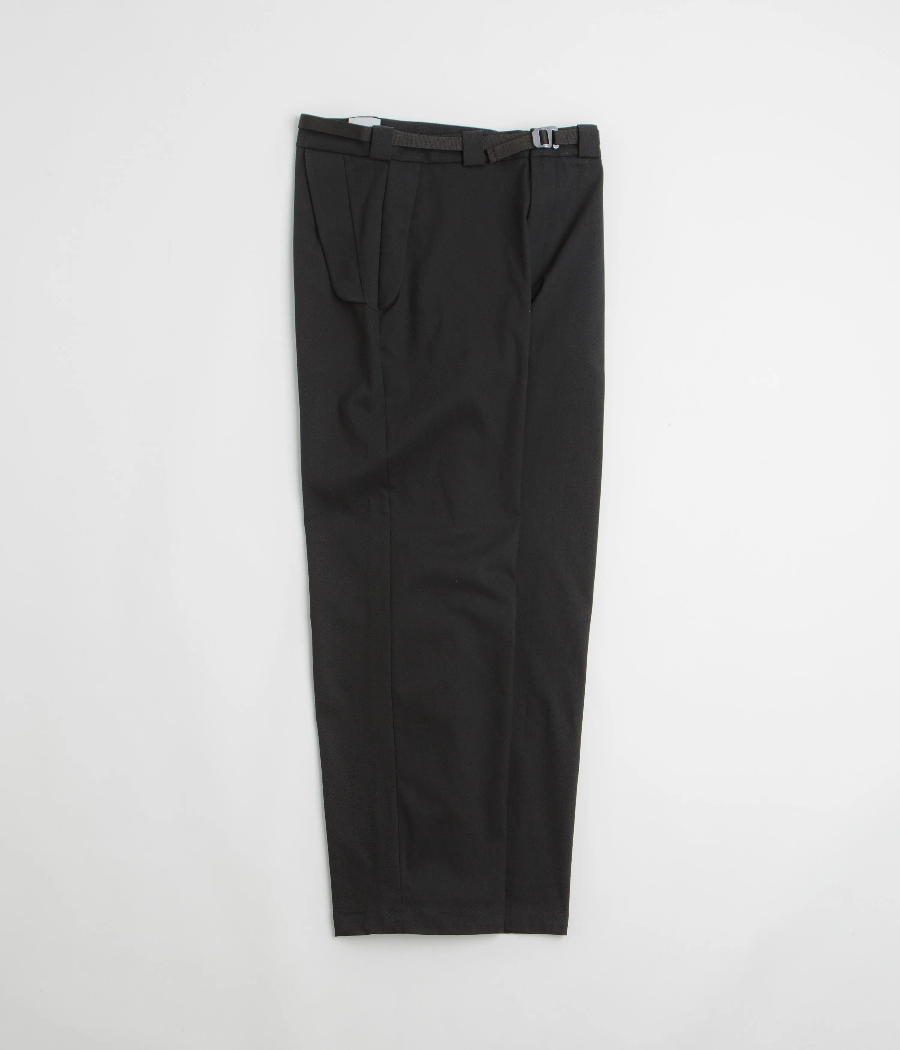 ROA Buckle Chino Trousers - Black