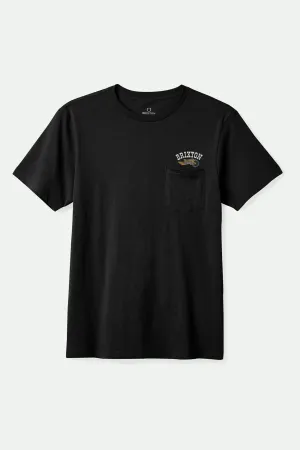 Roller S/S Tailored Pocket T-Shirt - Black