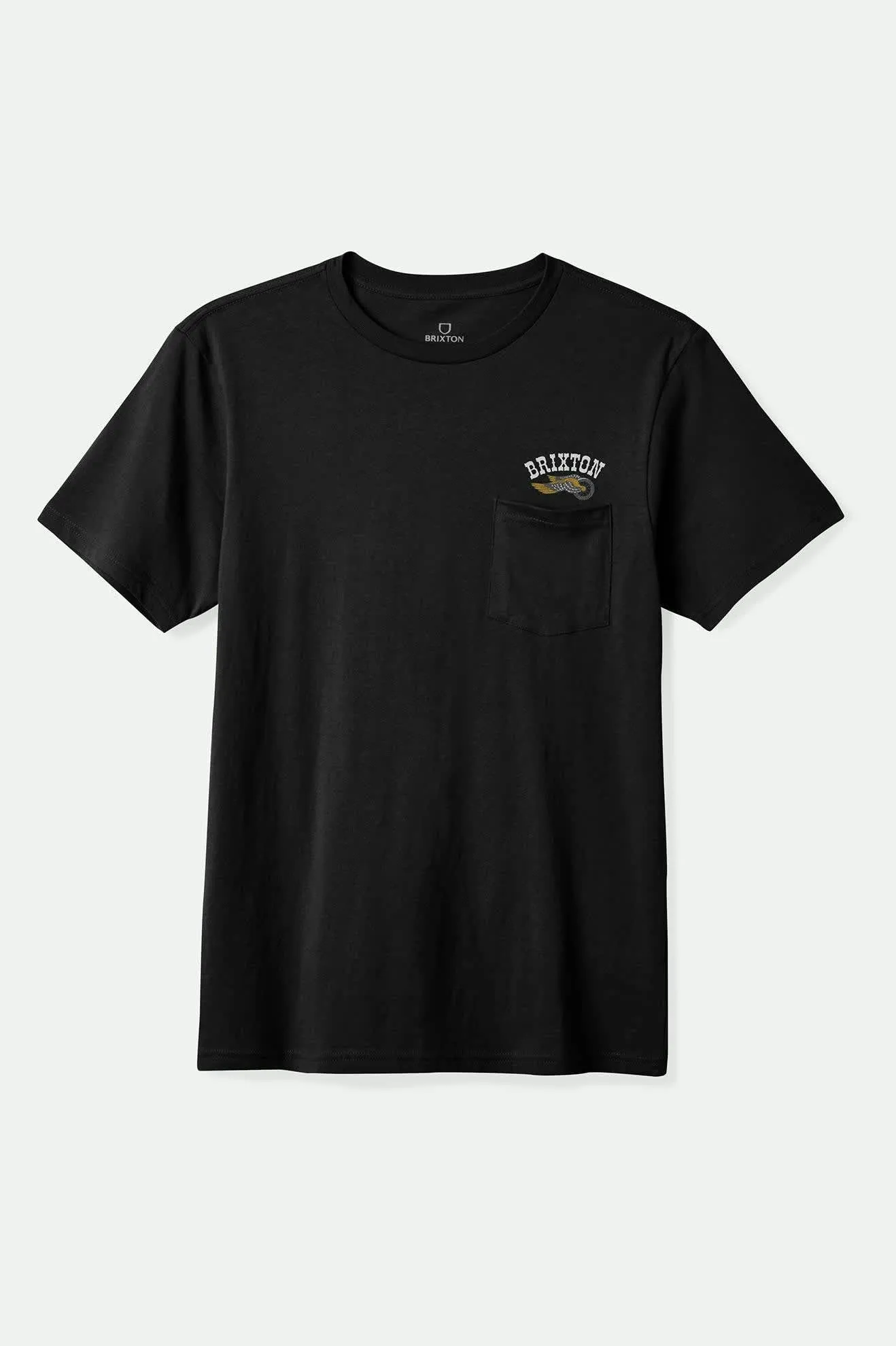 Roller S/S Tailored Pocket T-Shirt - Black