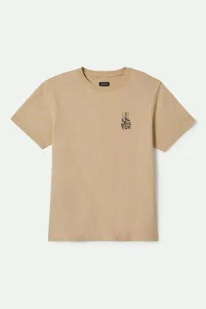 Rosa Heavyweight S/S Standard T-Shirt - Cream Classic Wash