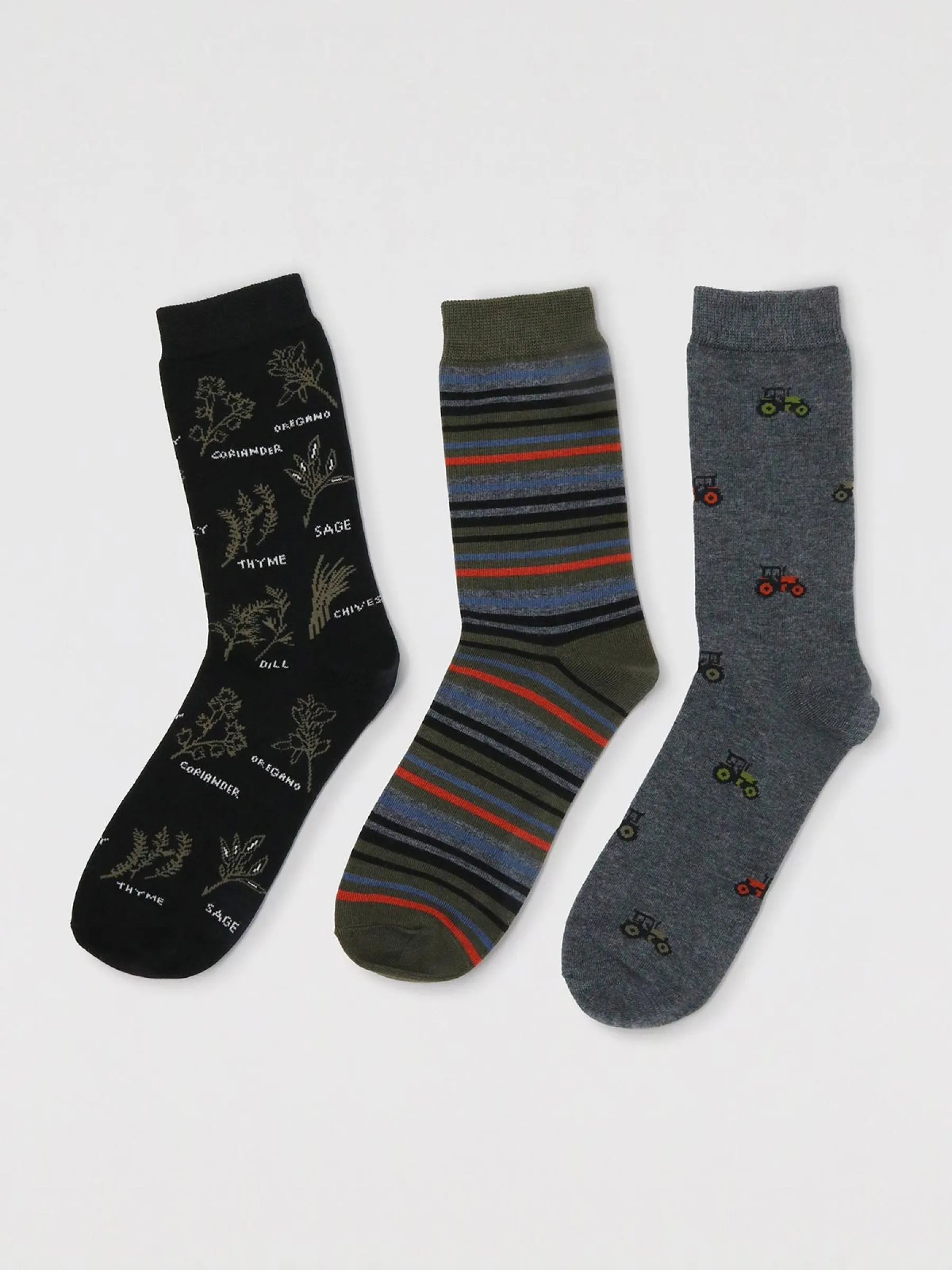 Smyth Farmer Sock Pack - Multi