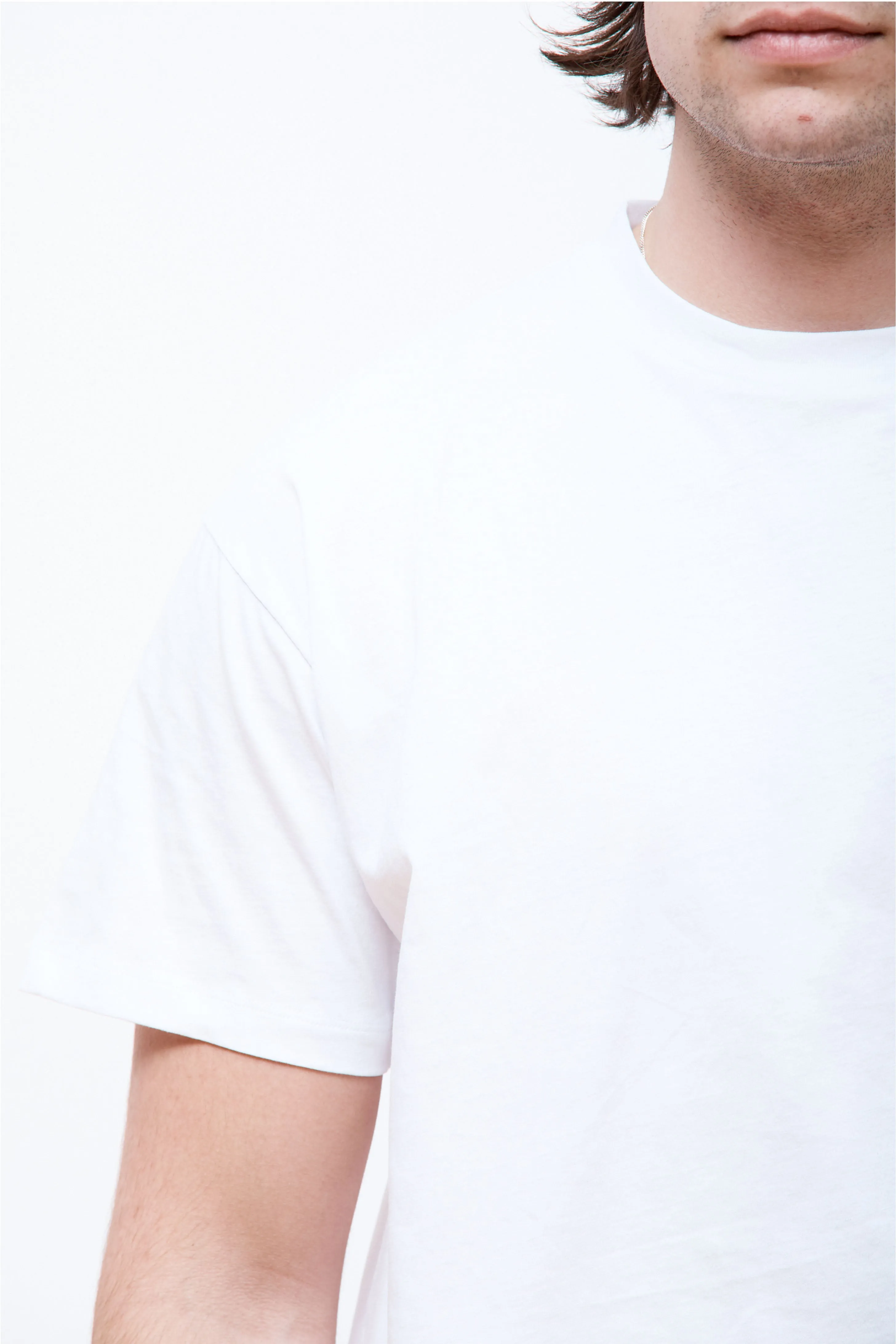 Strawberry Moon Perennial T-Shirt Knit White
