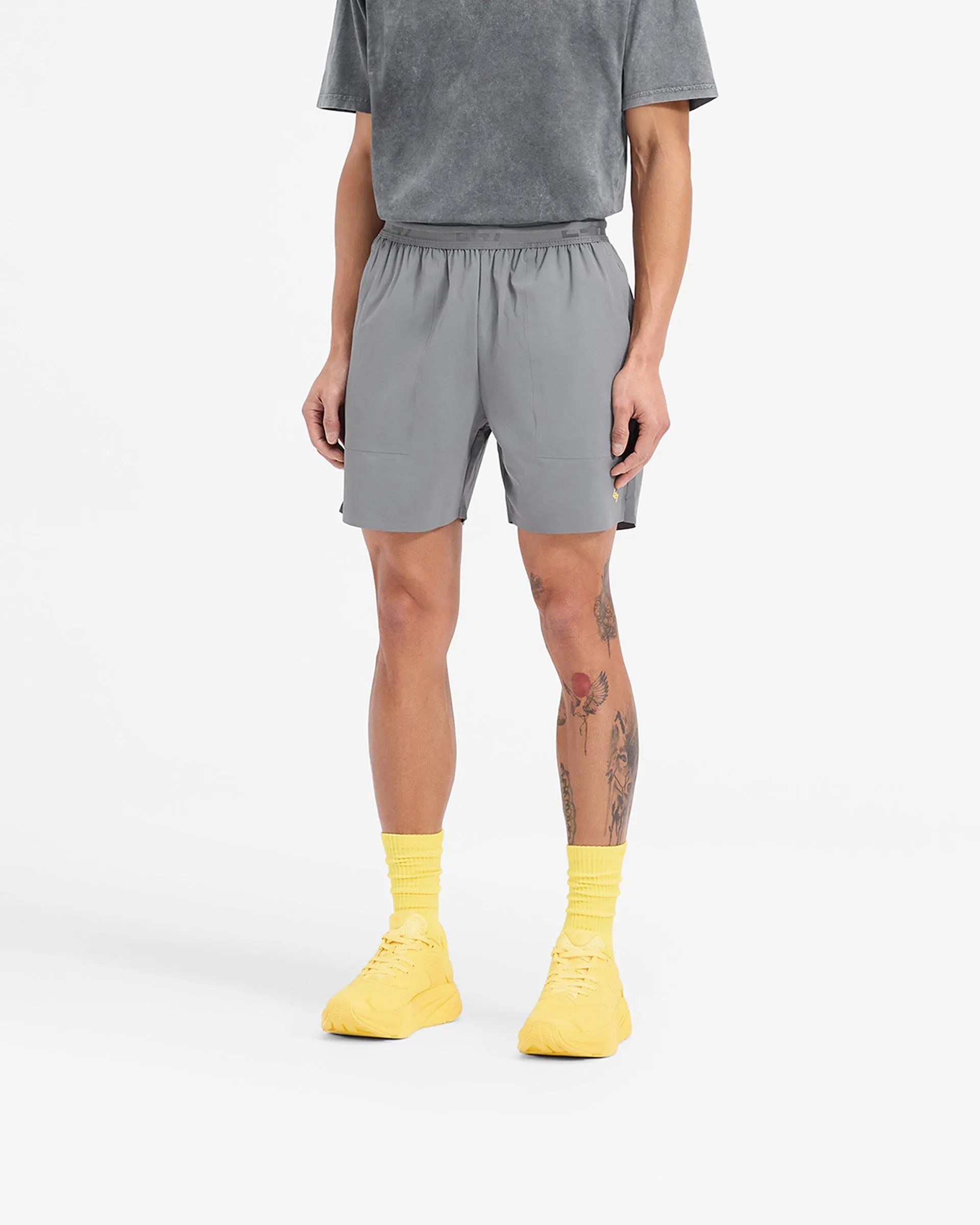 Team 247 Fused Shorts - Pewter Lemon