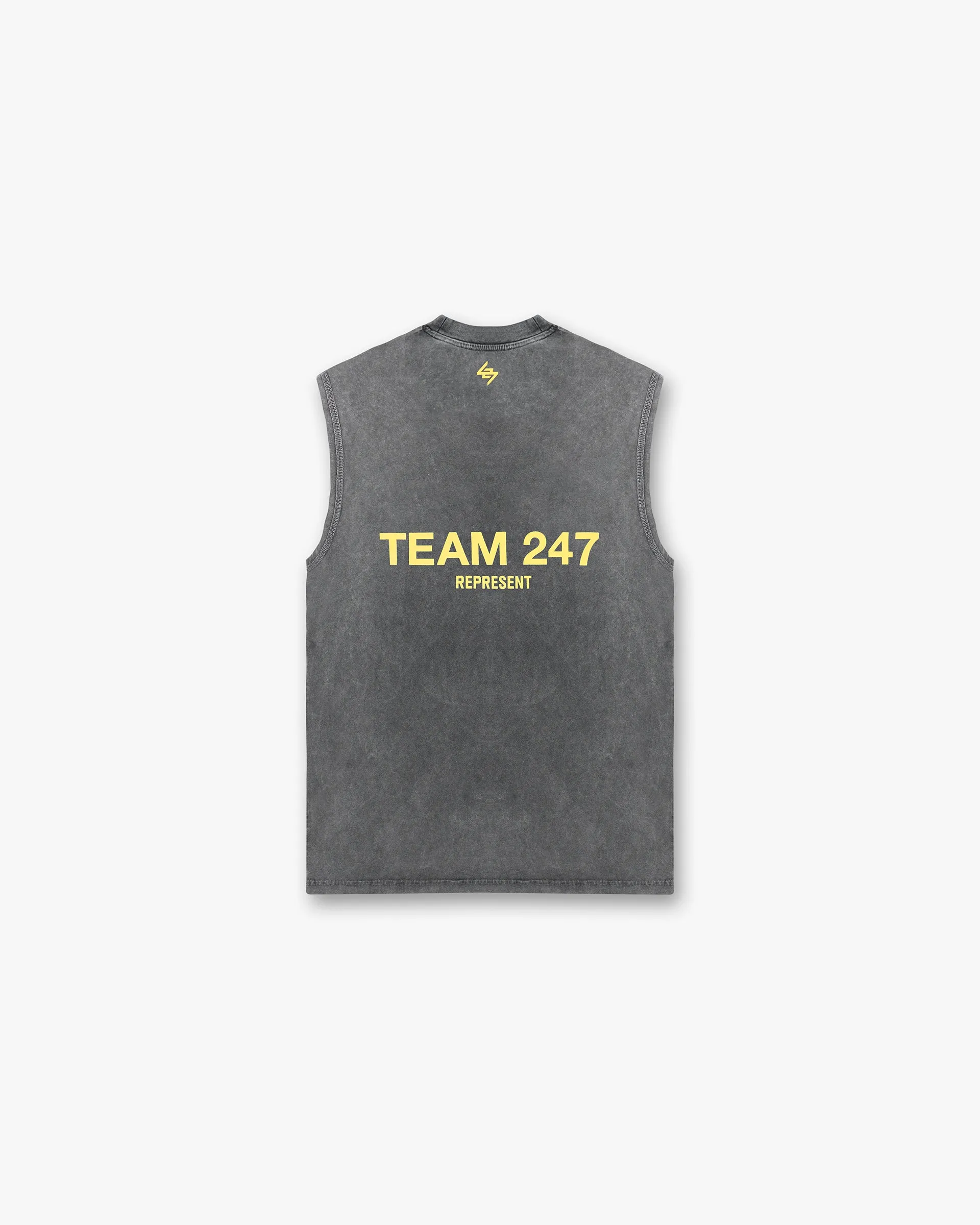 Team 247 Oversized Tank - Pewter Lemon