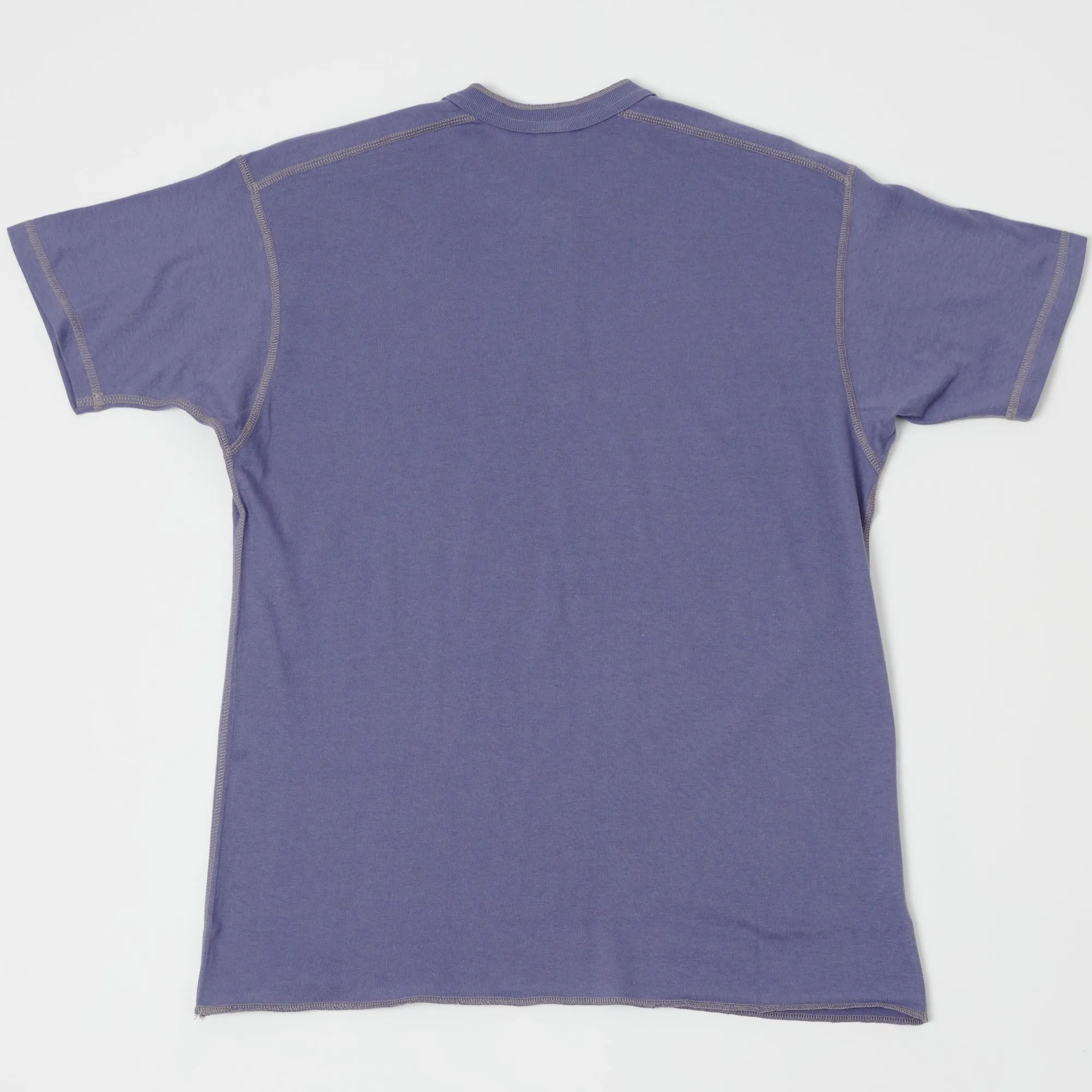 TOYS McCOY TMC2033 Union Henley - Purple Blue