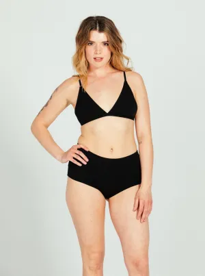 Triangle Bralette - Black