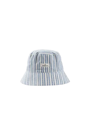 Trudie Bucket Hat - Birch / Classic blue