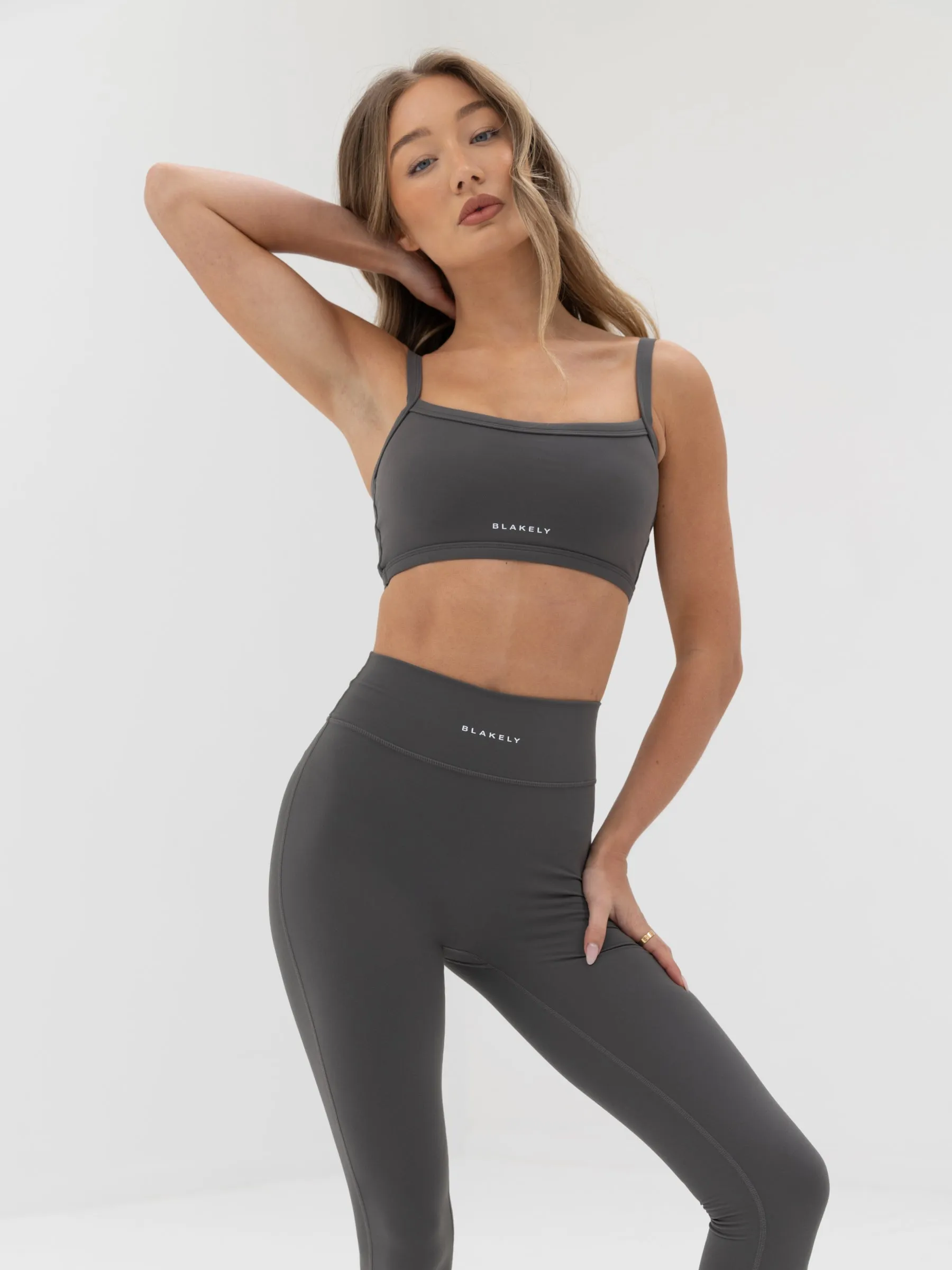 Ultimate Sports Bra & Leggings Set - Charcoal
