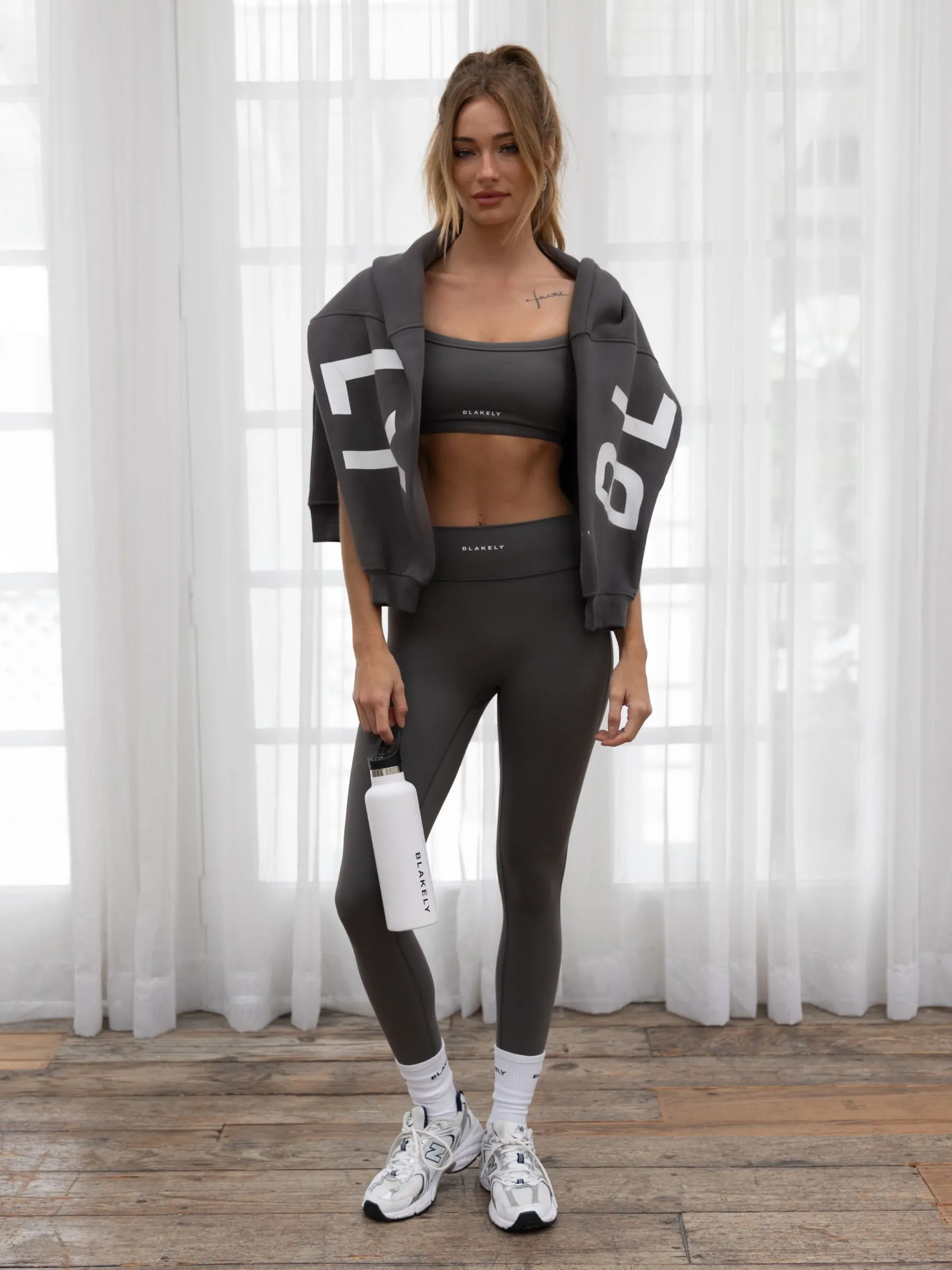Ultimate Sports Bra & Leggings Set - Charcoal