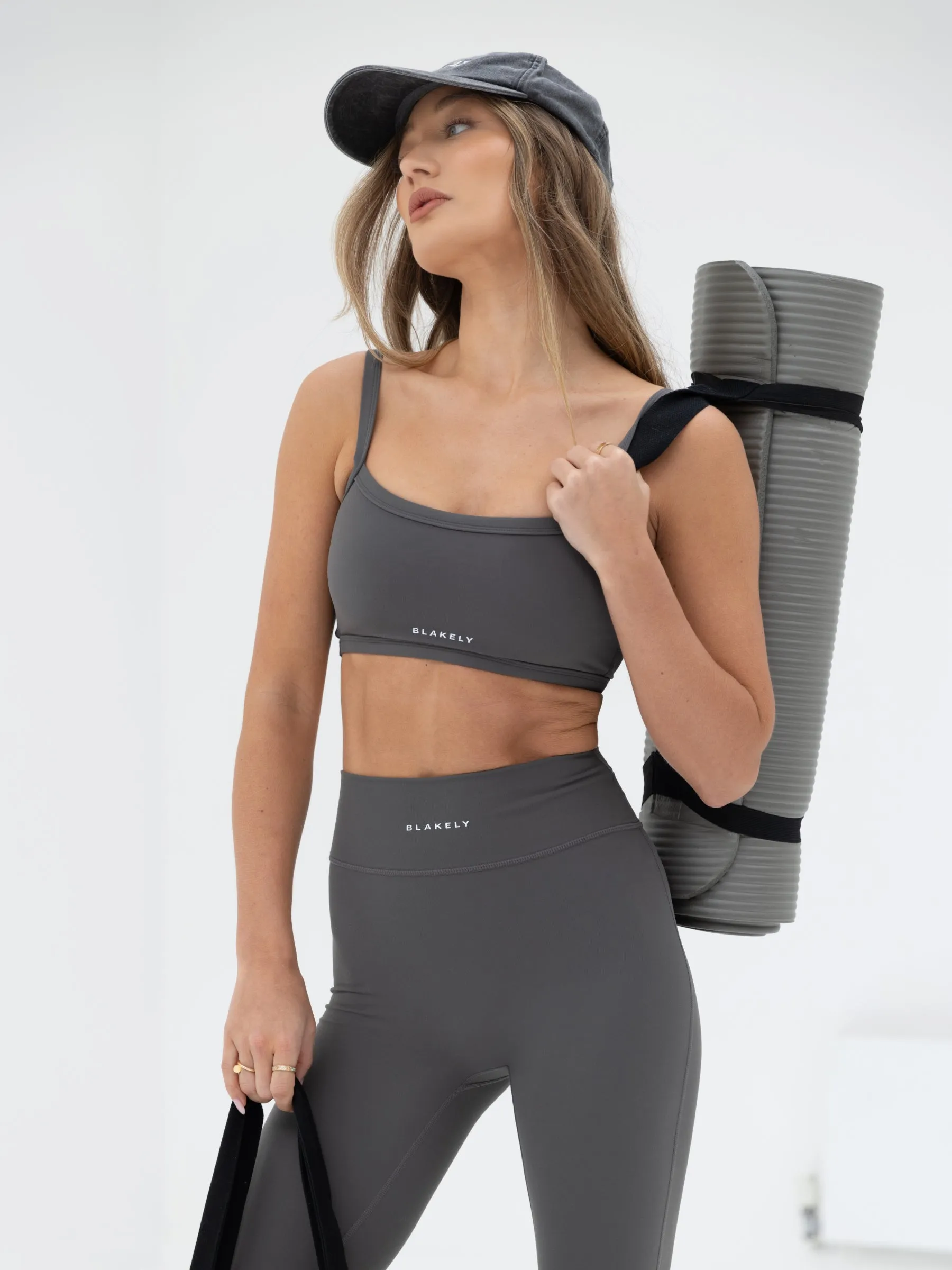 Ultimate Sports Bra & Leggings Set - Charcoal
