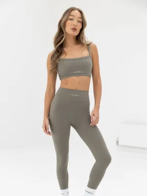 Ultimate Sports Bra & Leggings Set - Safari Green