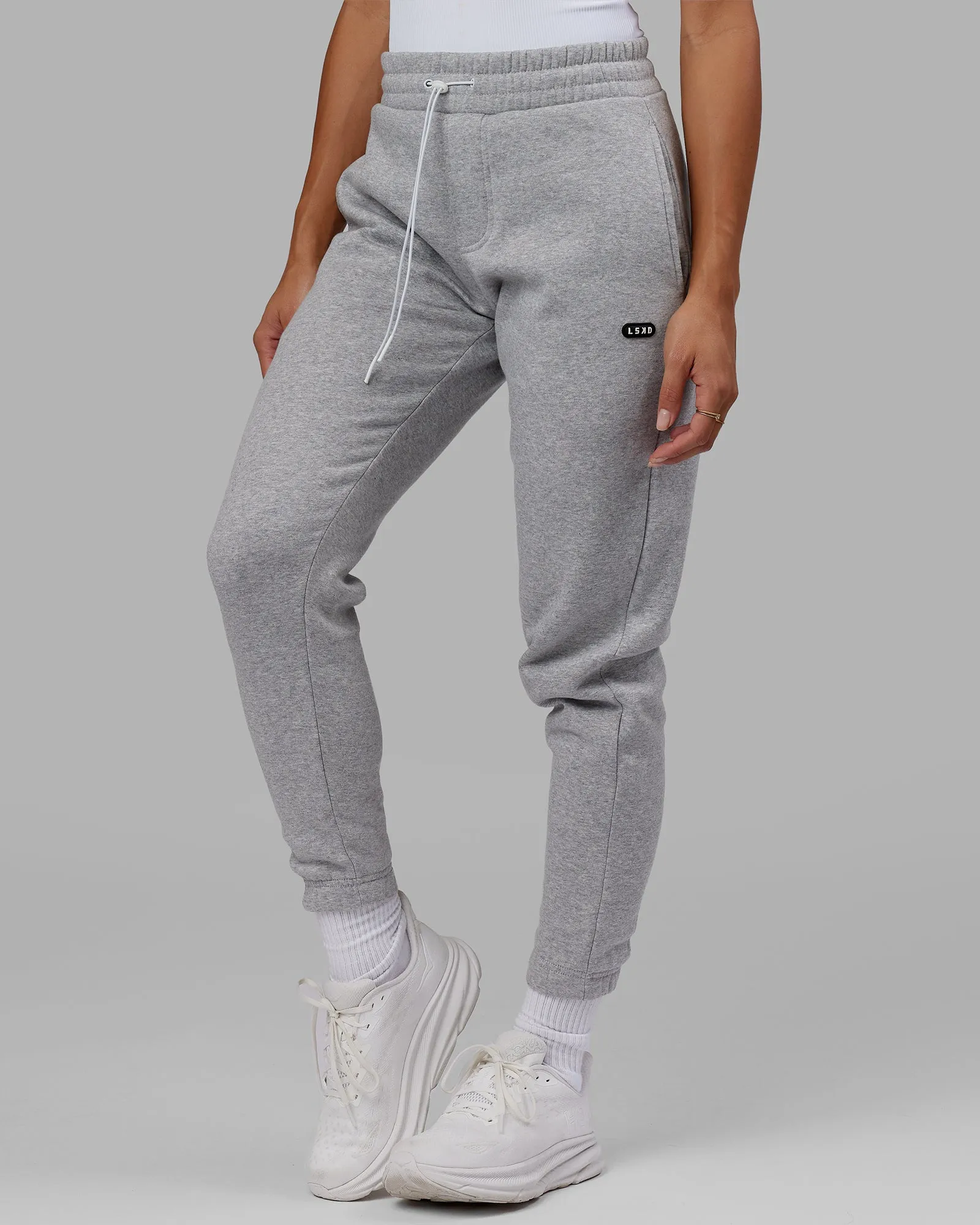 Unisex Capsule Joggers - Lt Grey Marl