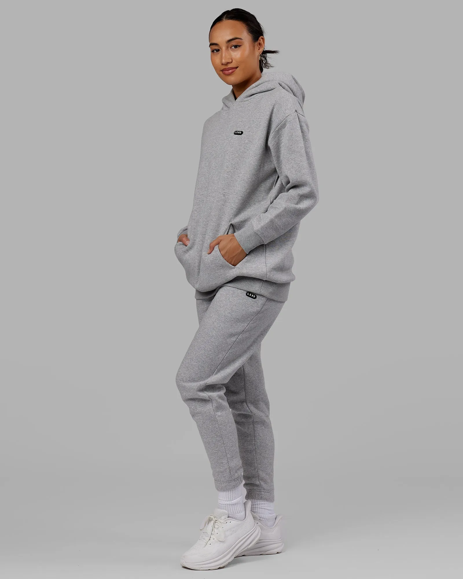 Unisex Capsule Joggers - Lt Grey Marl