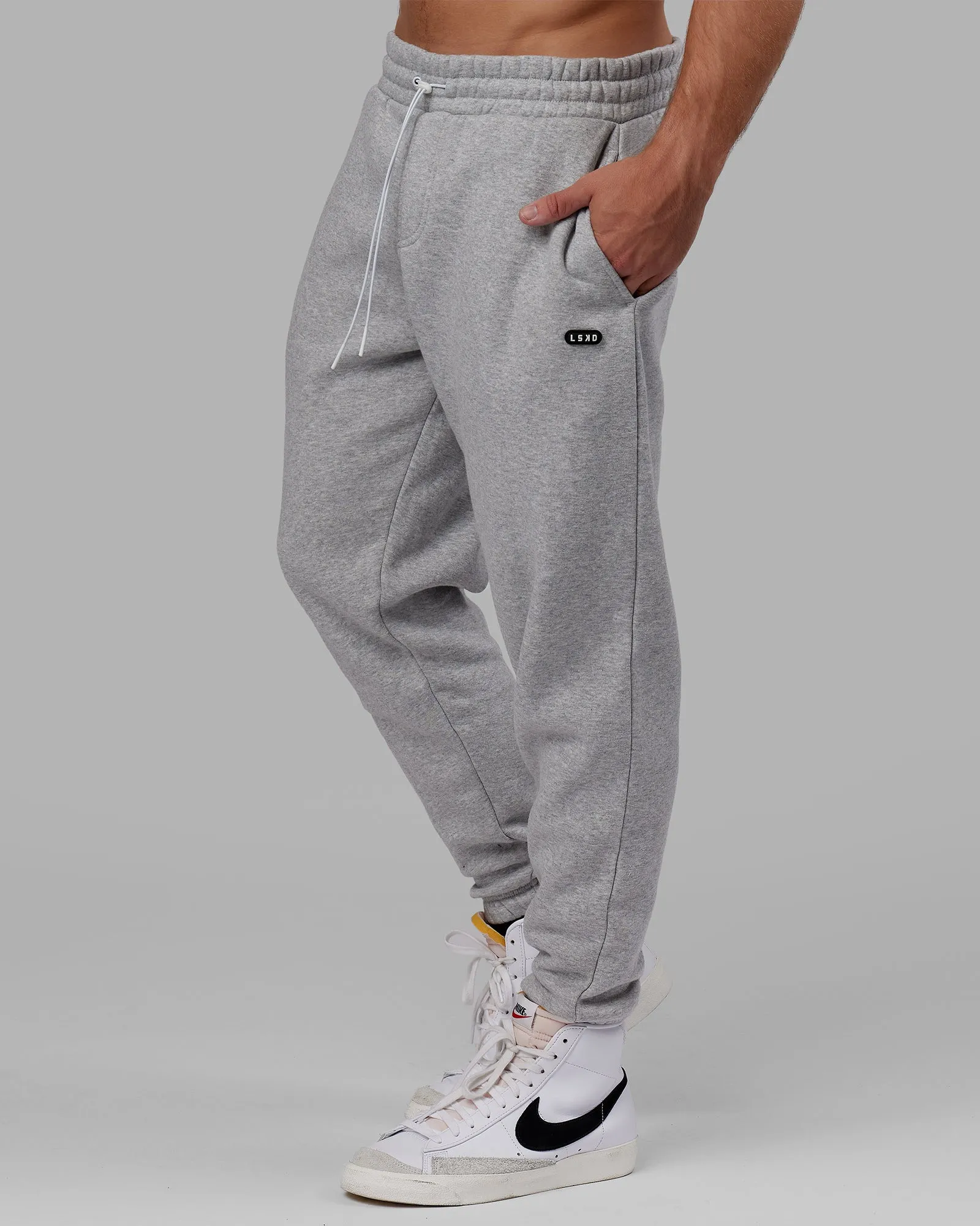 Unisex Capsule Joggers - Lt Grey Marl