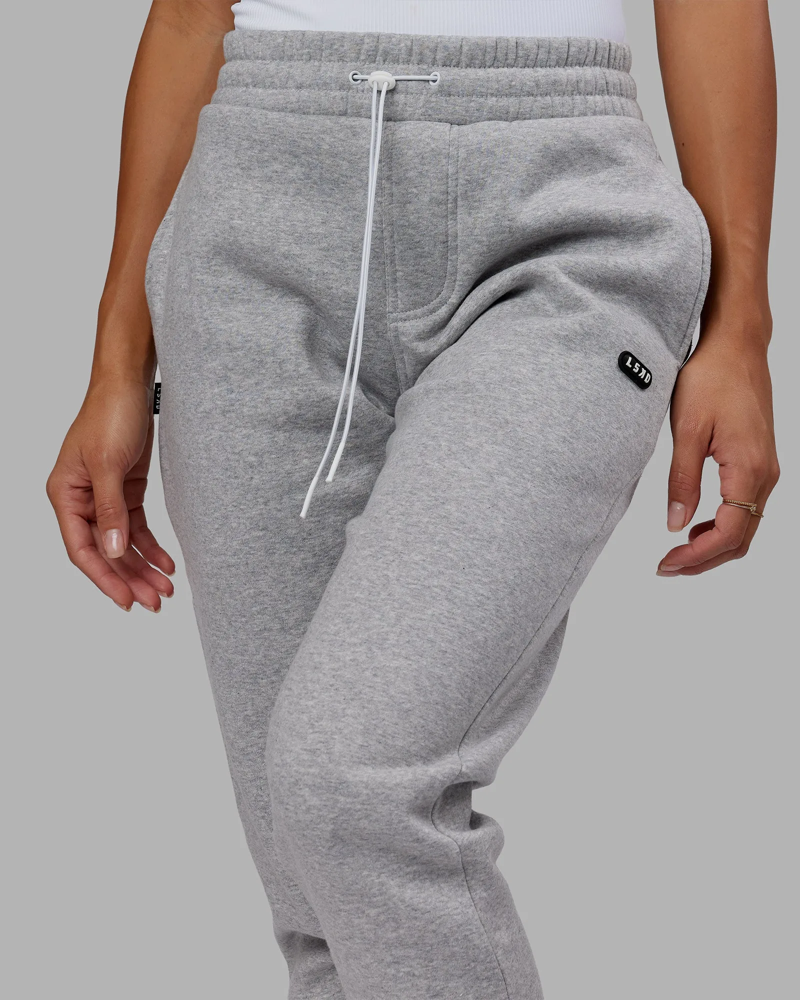 Unisex Capsule Joggers - Lt Grey Marl