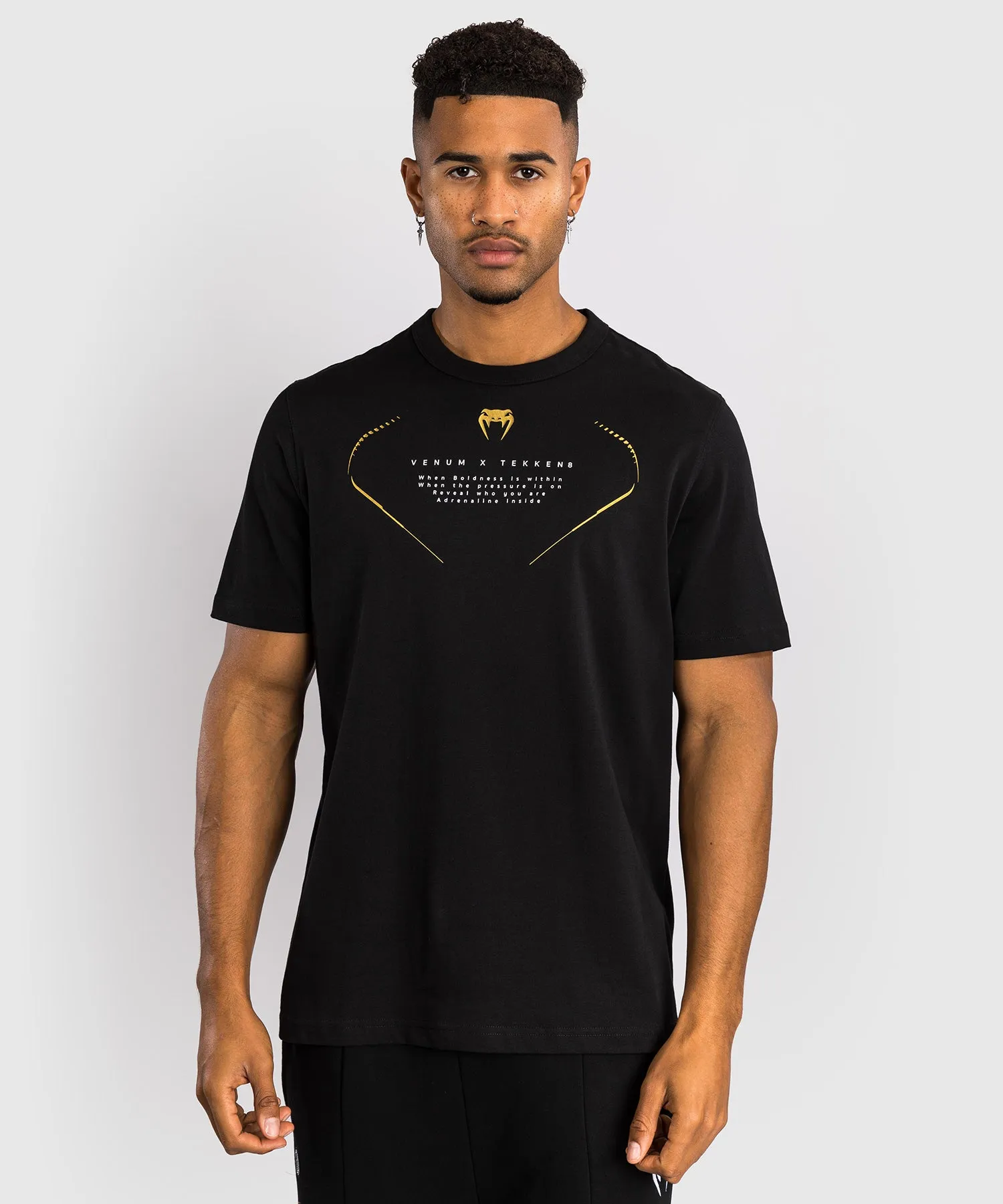 Venum x TEKKEN 8 - Marshall Law T-Shirt - Black/Red/Gold