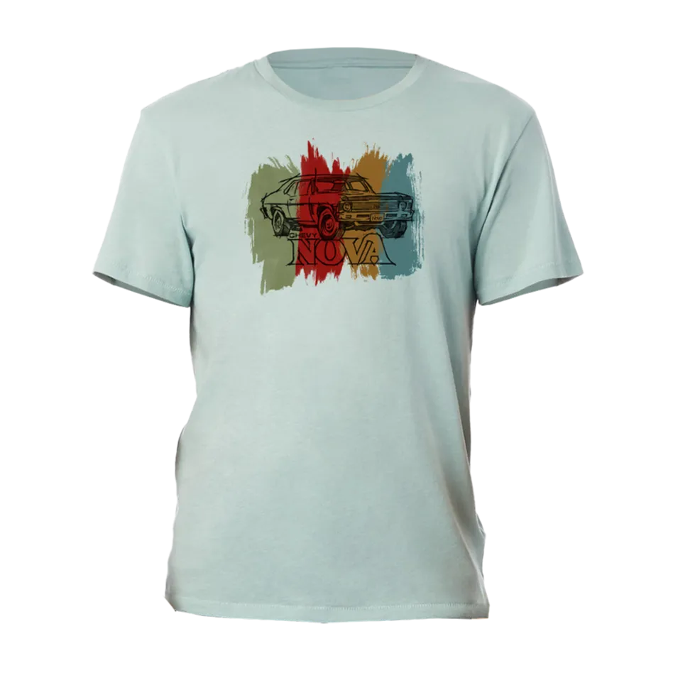 Vintage Chevrolet Nova Sketch T-Shirt