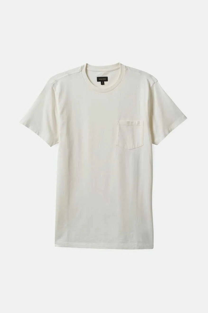 Vintage Reserve S/S Pocket T-Shirt - Off White Sol Wash