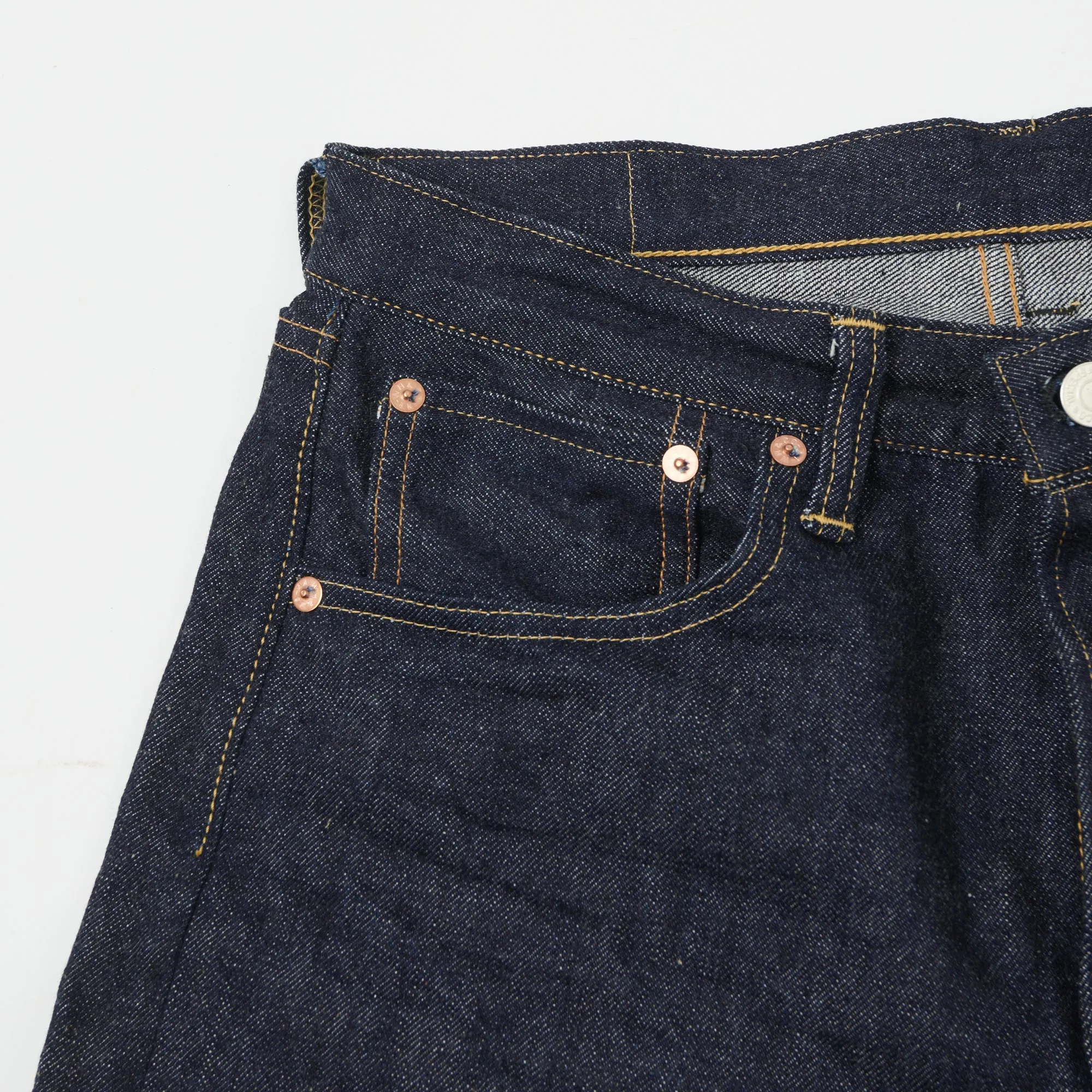 Warehouse & Co 1001XX (OR) 13.75oz Regular Straight Jean - One Wash
