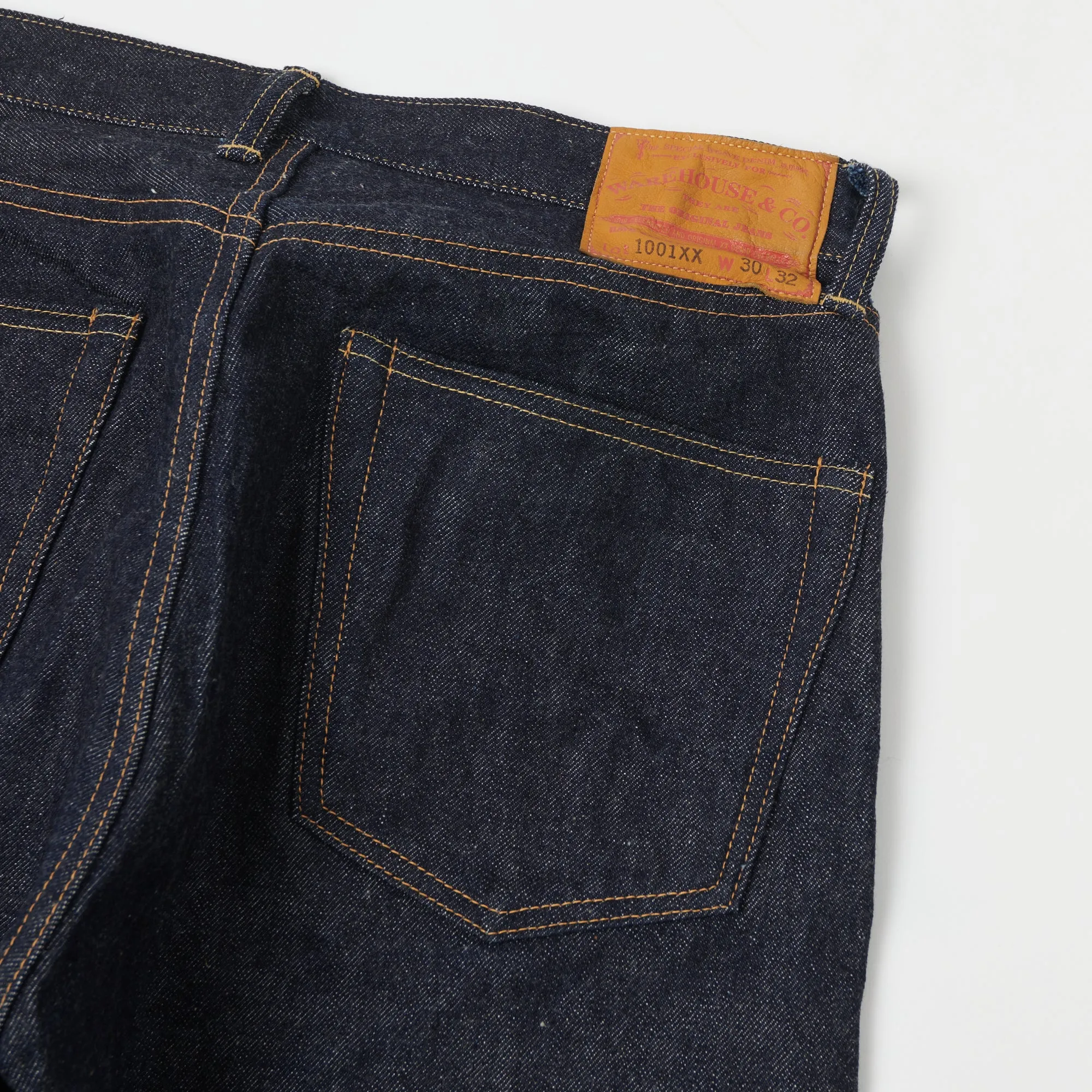 Warehouse & Co 1001XX (OR) 13.75oz Regular Straight Jean - One Wash