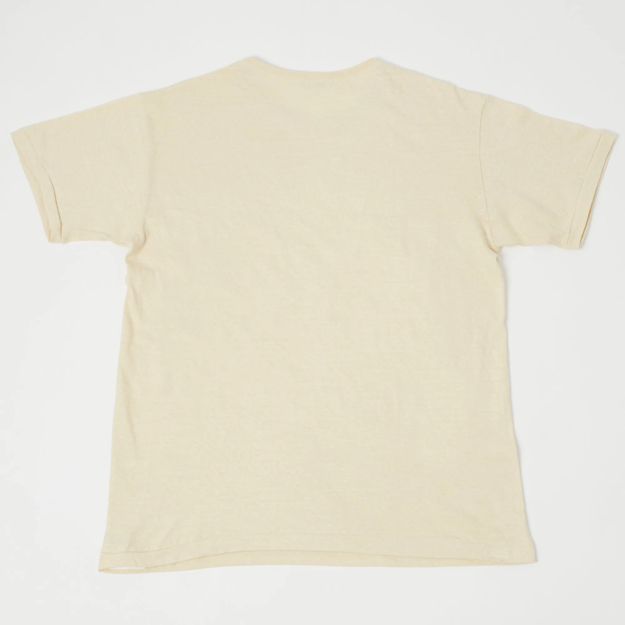 Warehouse & Co 4091 Plain USN Skivvy Tee - Beige