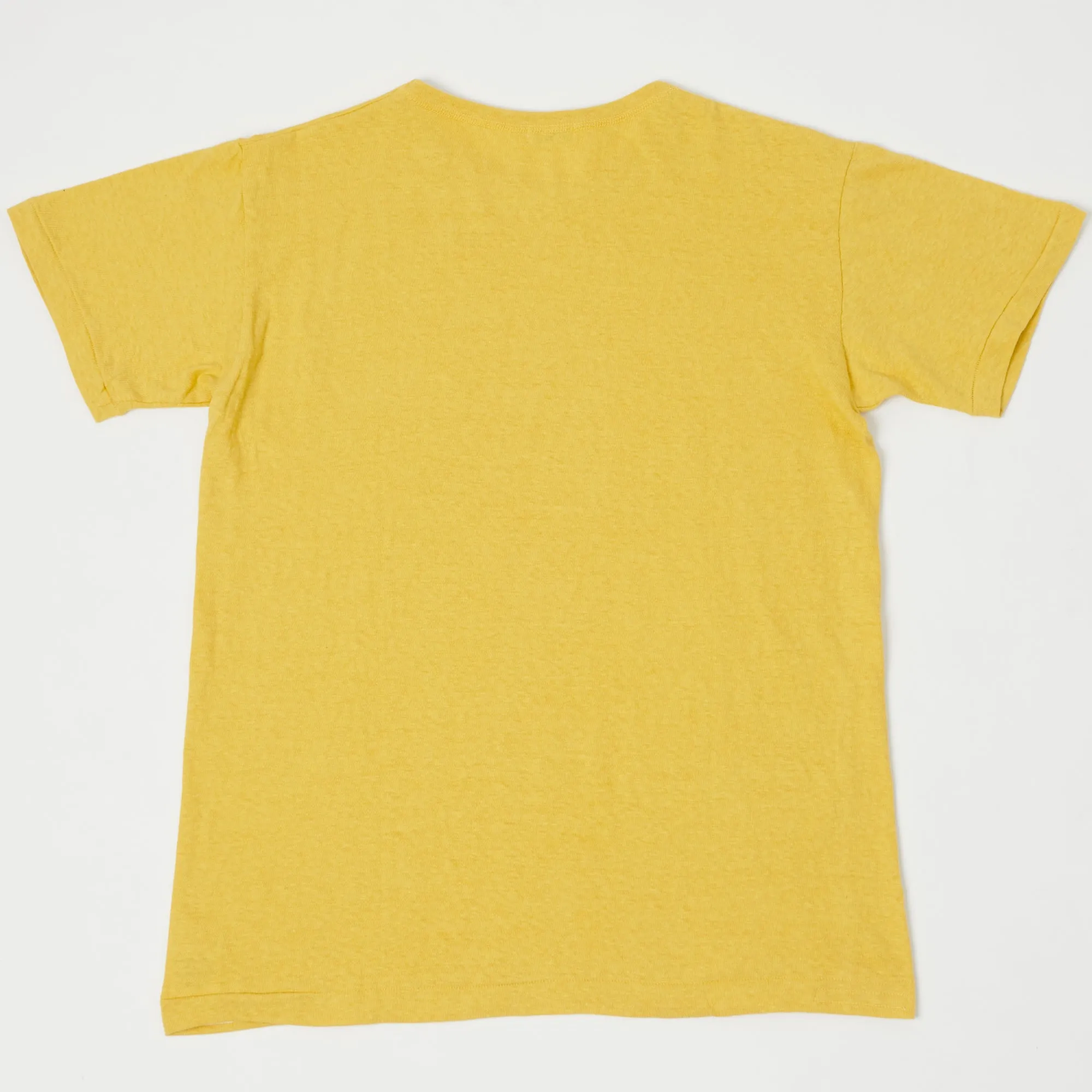 Warehouse & Co 4091 Plain USN Skivvy Tee - Yellow
