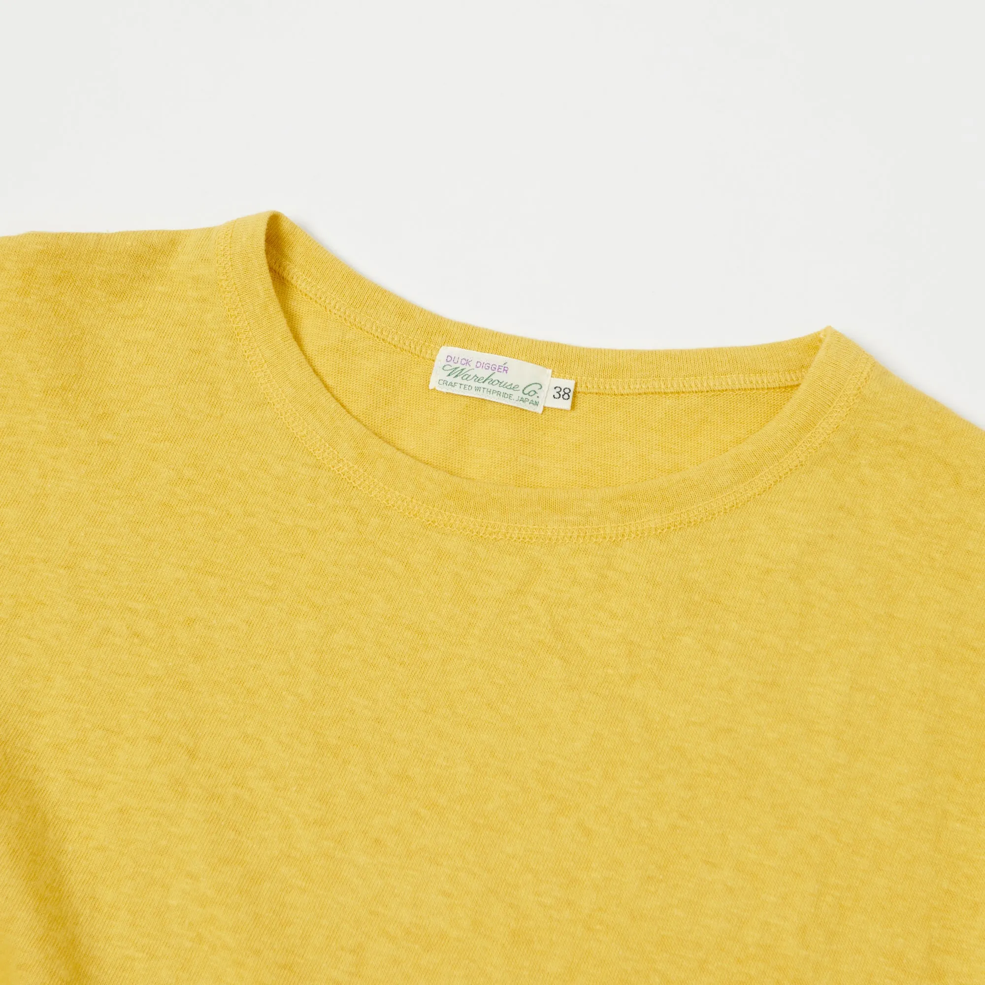 Warehouse & Co 4091 Plain USN Skivvy Tee - Yellow