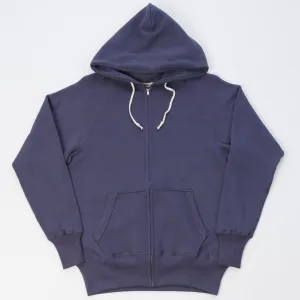 Warehouse & Co 451 Freedom Raglan Full Zip Hoodie - Eggplant