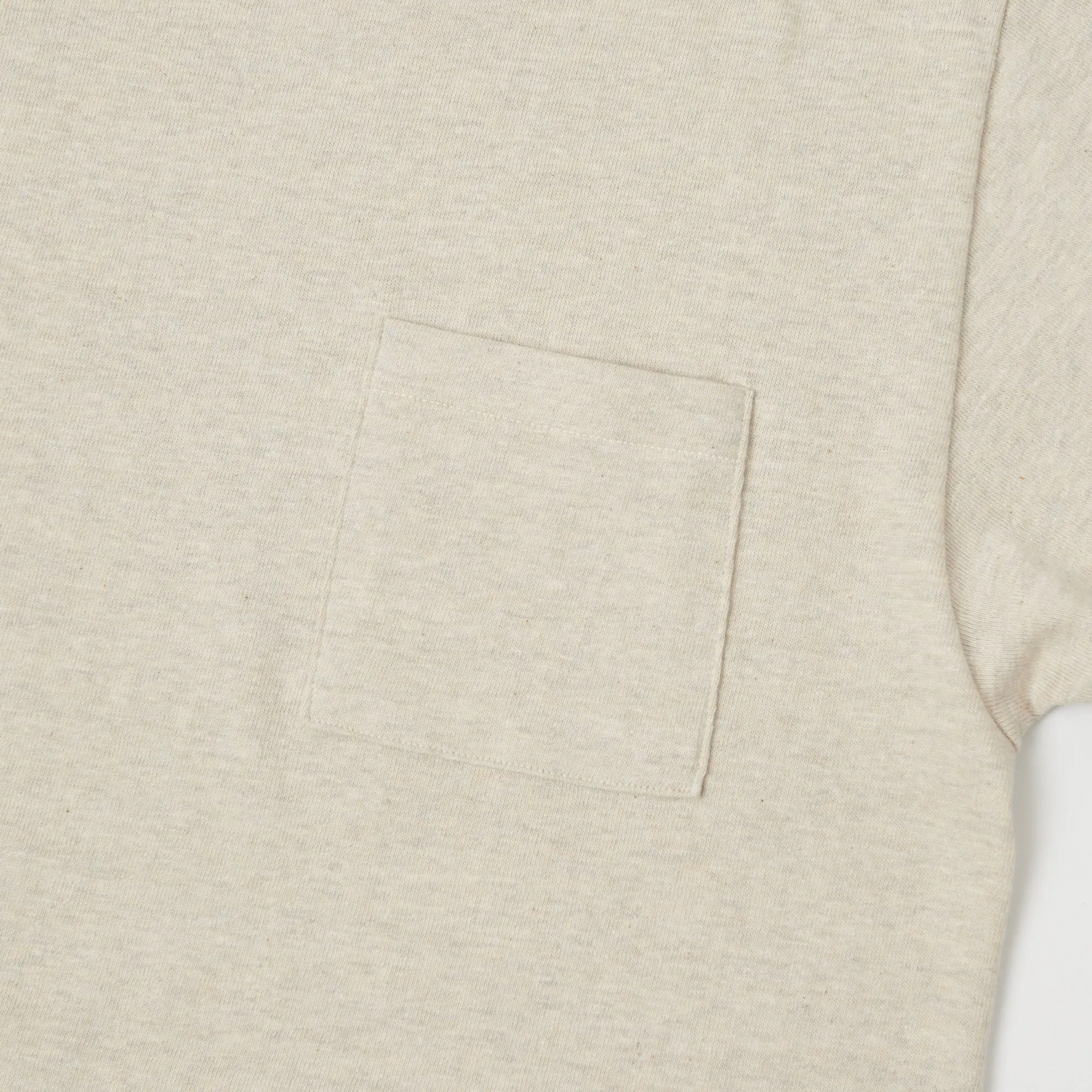 Warehouse & Co 4601 Pocket Tee - Oatmeal
