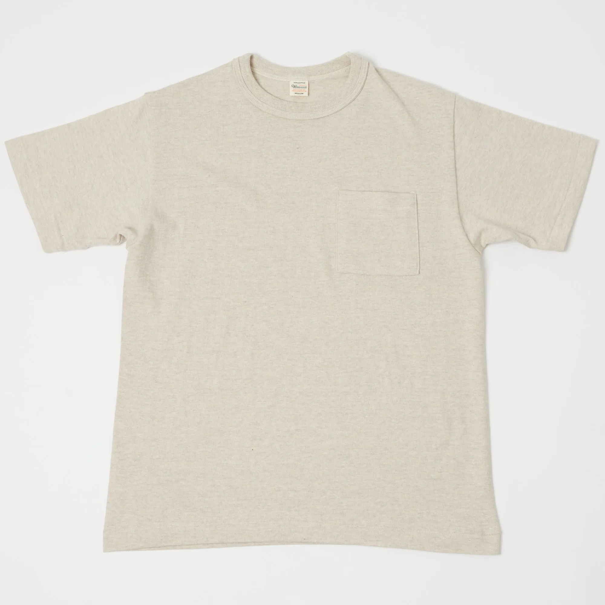Warehouse & Co 4601 Pocket Tee - Oatmeal