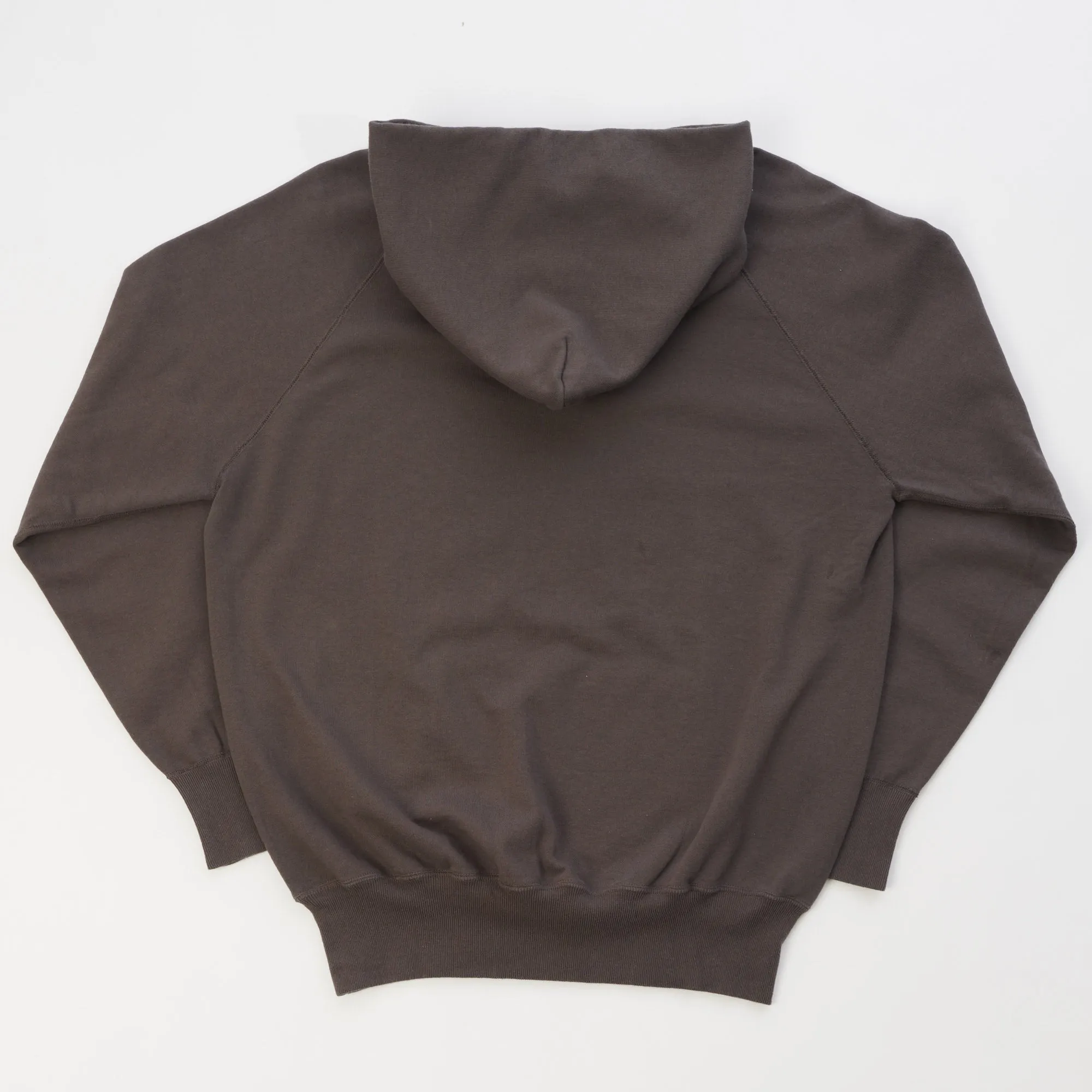 Warehouse & Co 462 Plain Hooded Sweatshirt - Charcoal