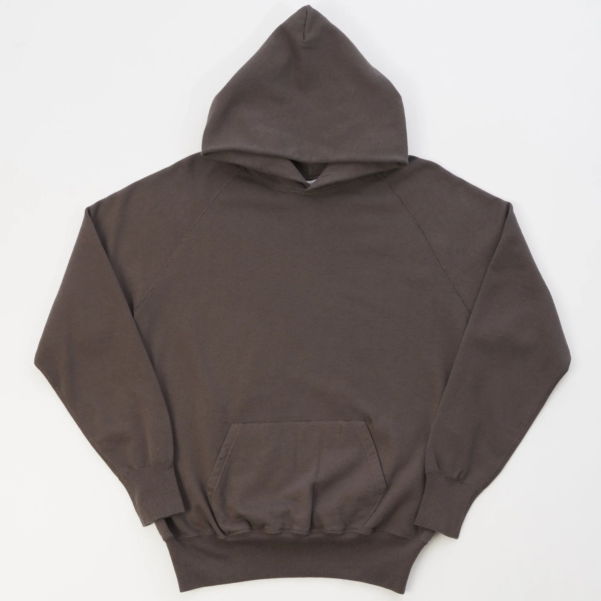 Warehouse & Co 462 Plain Hooded Sweatshirt - Charcoal