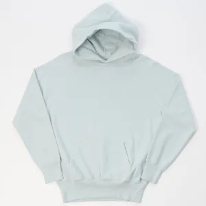 Warehouse & Co 462 Plain Hooded Sweatshirt - Sax Blue