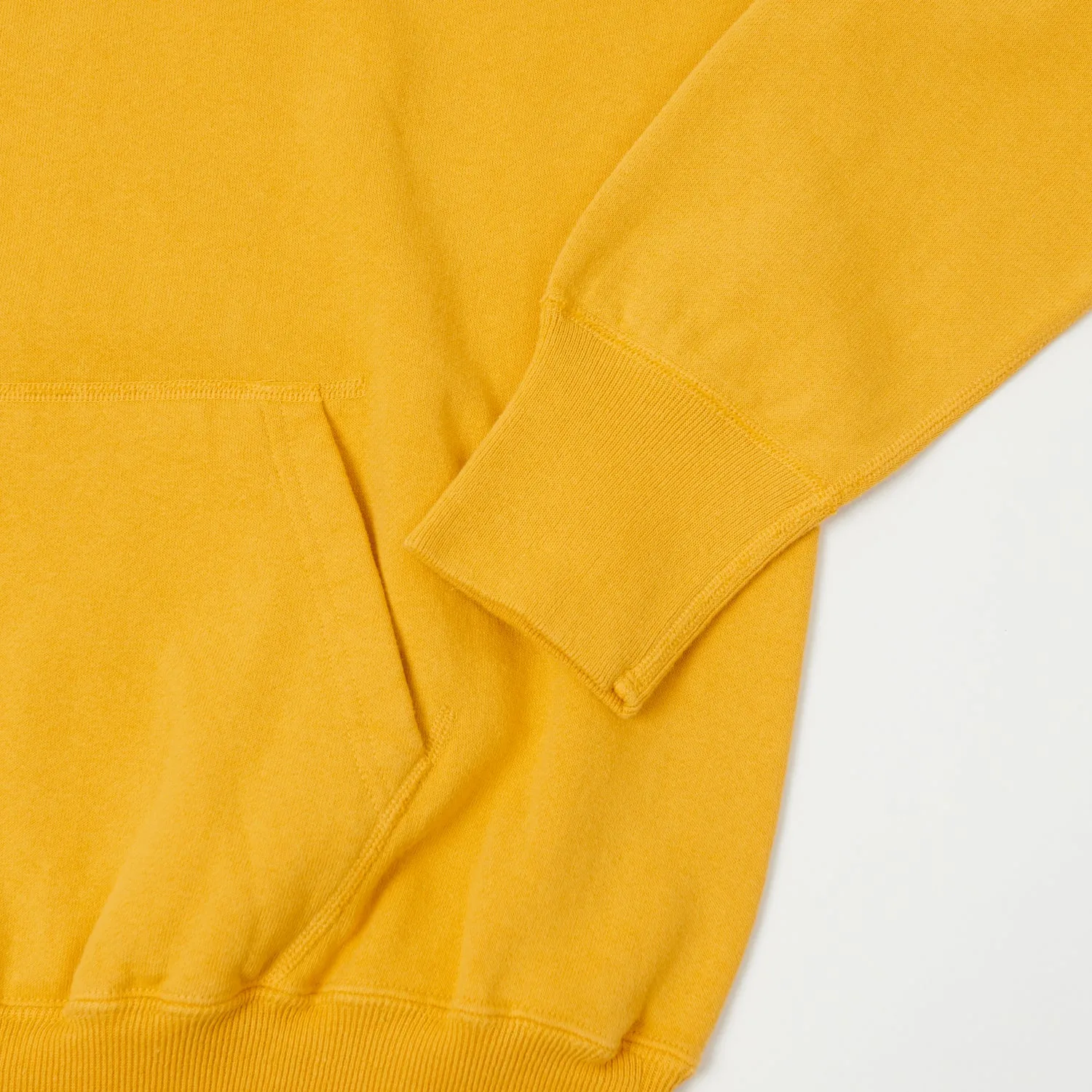 Warehouse & Co 462 Plain Hooded Sweatshirt - Yellow