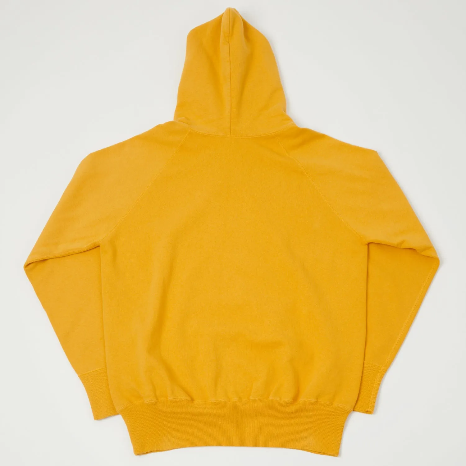 Warehouse & Co 462 Plain Hooded Sweatshirt - Yellow