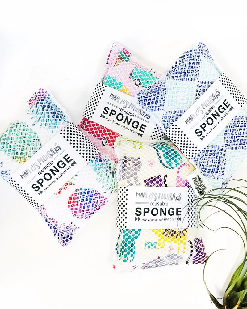 Washable Sponge - Surprise Print