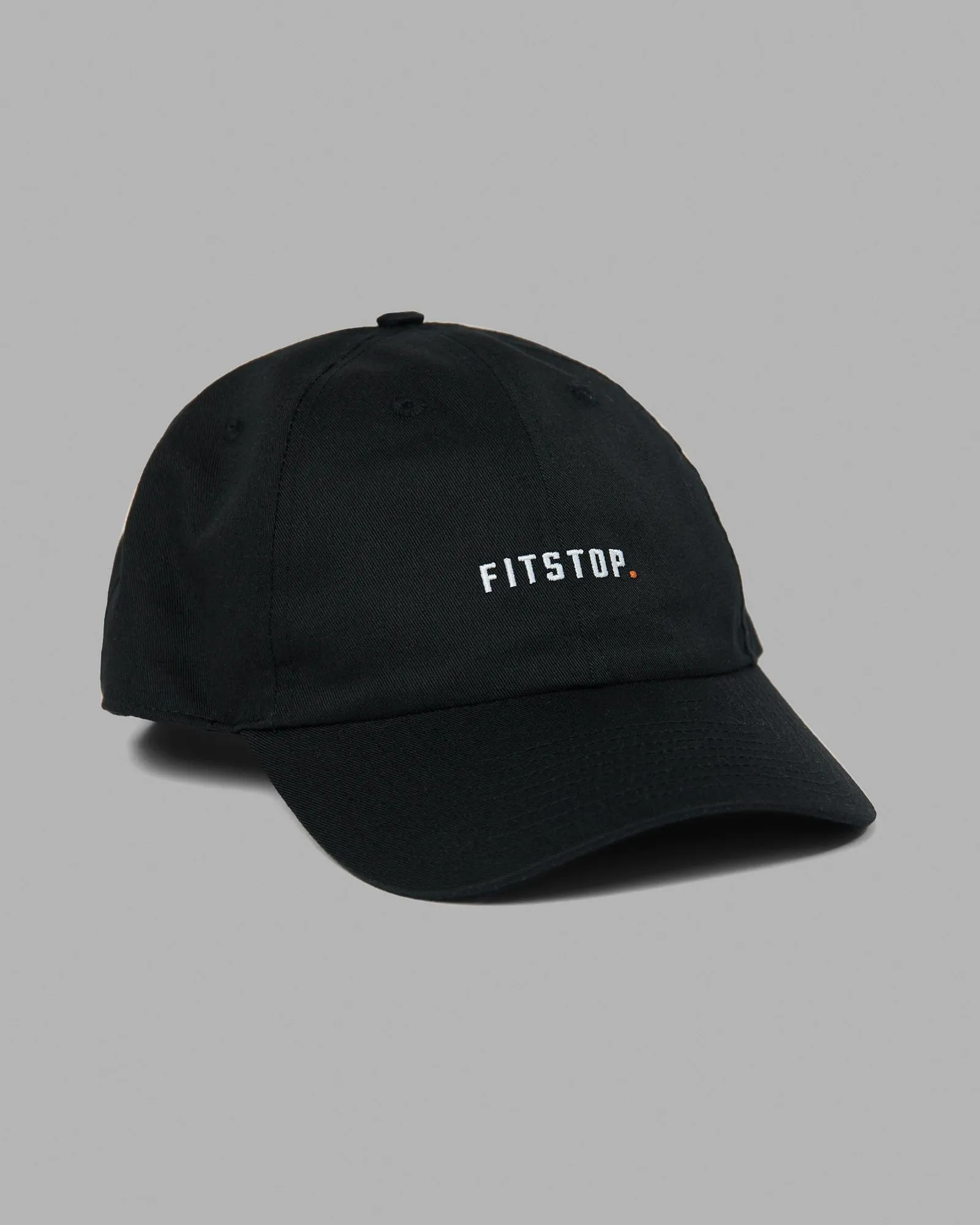 Washed Fitstop Hat - Washed Black