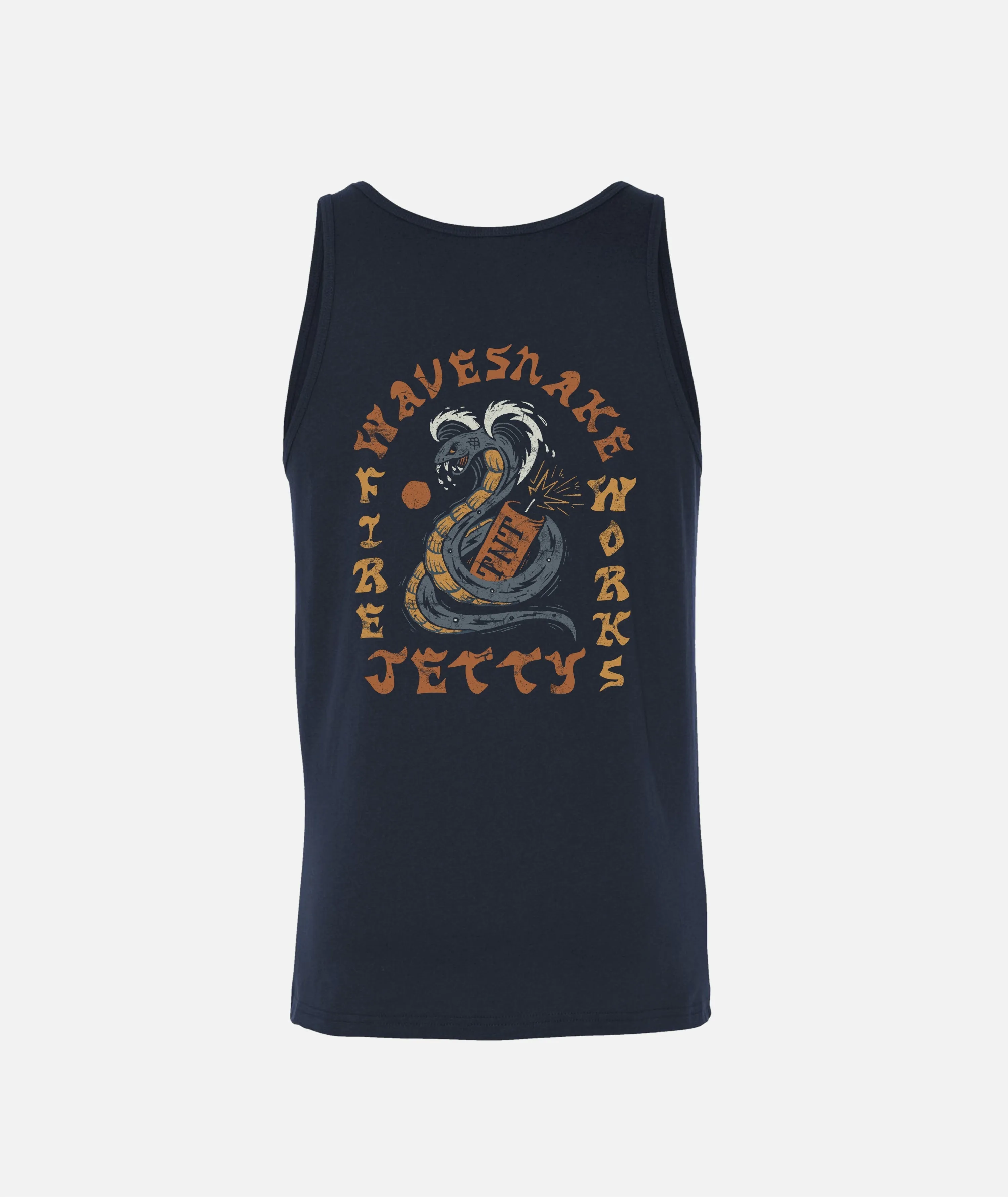 Wavesnake Tank - Navy