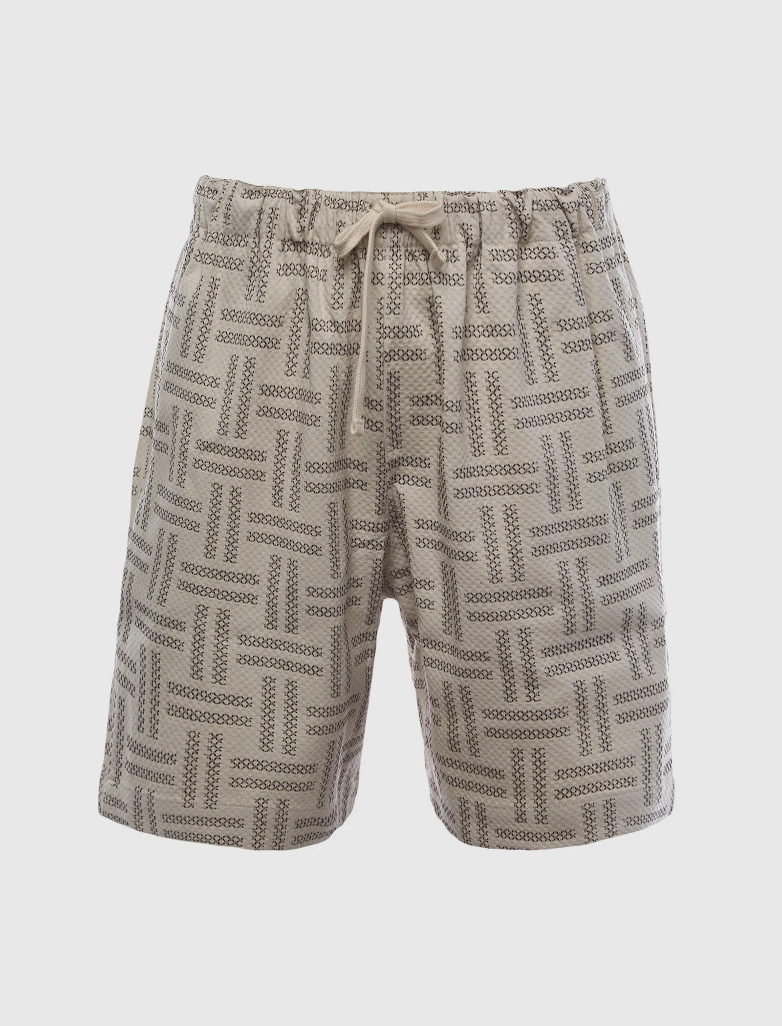 WEAVE ELASTIC SHORT